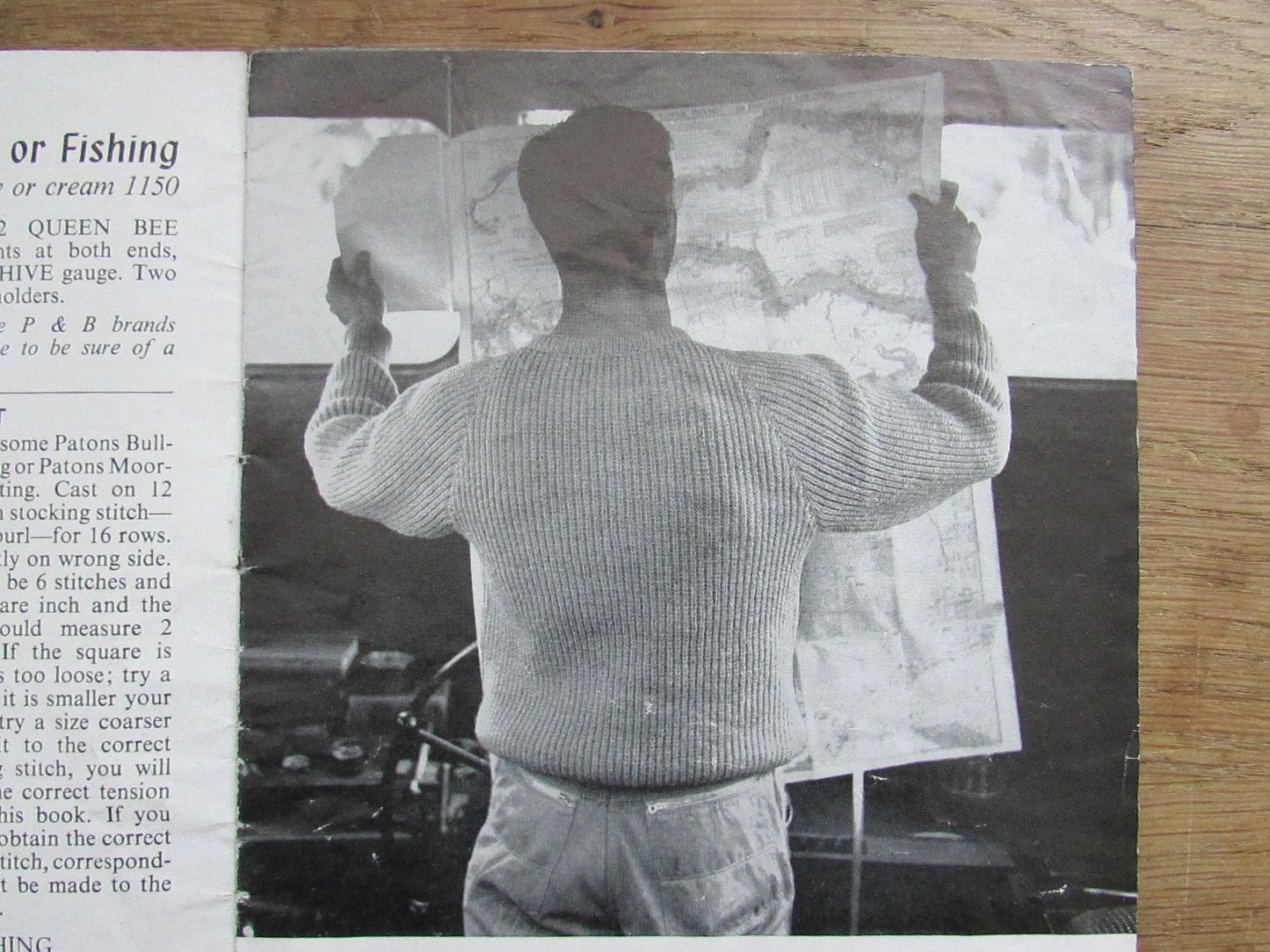 1950s P&B Patons SC7 Handknits for Out of Doors knitting patterns