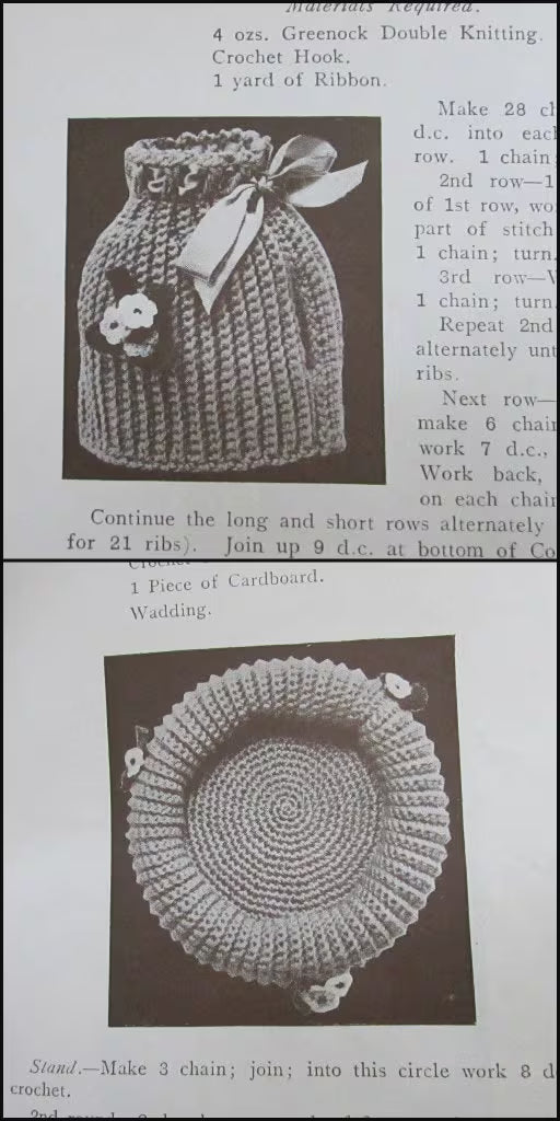 Greenock Handbook of Knitting and Crocheting, from Scotch Wool & Hosiery Stores (Softback, 1931)