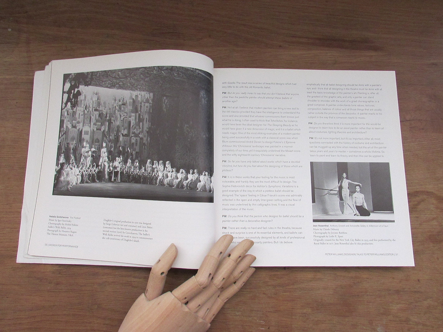 Design for Performance: from Diaghilev to the Pet Shop Boys, by Peter Docherty, & Tim White (Softback, 1996)