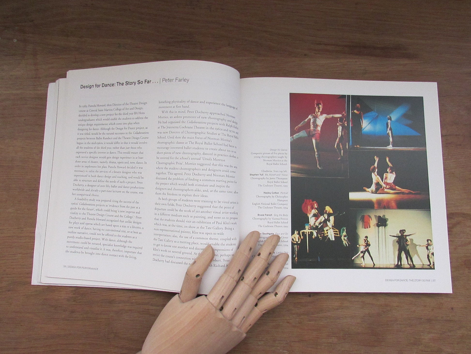 Design for Performance: from Diaghilev to the Pet Shop Boys, by Peter Docherty, & Tim White (Softback, 1996)