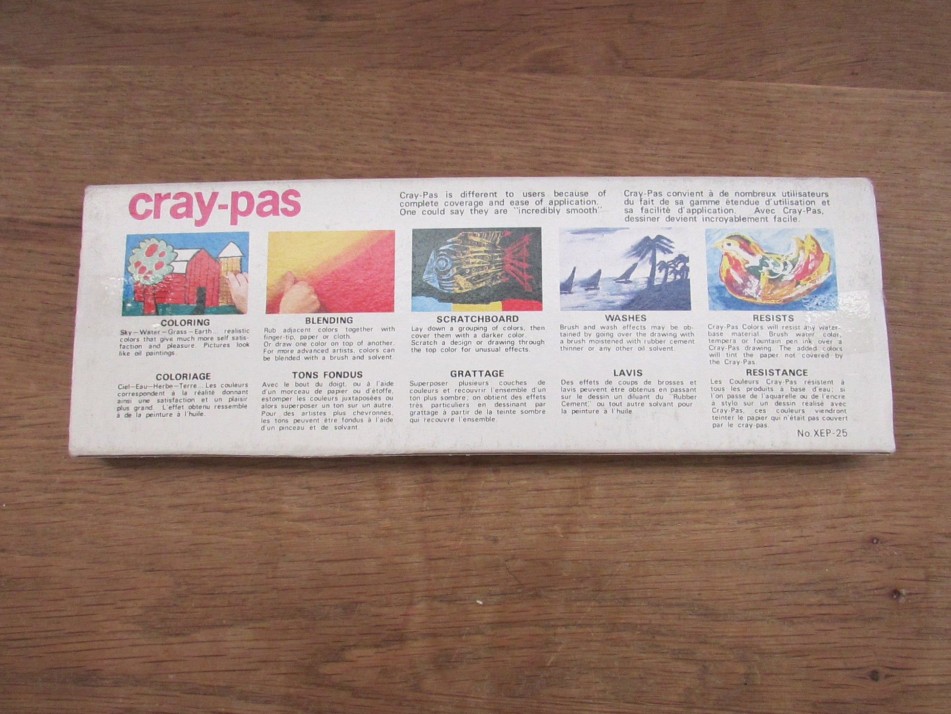 Vintage Sakura Cray-Pas Original Oil Pastel Spectrum, set of 25