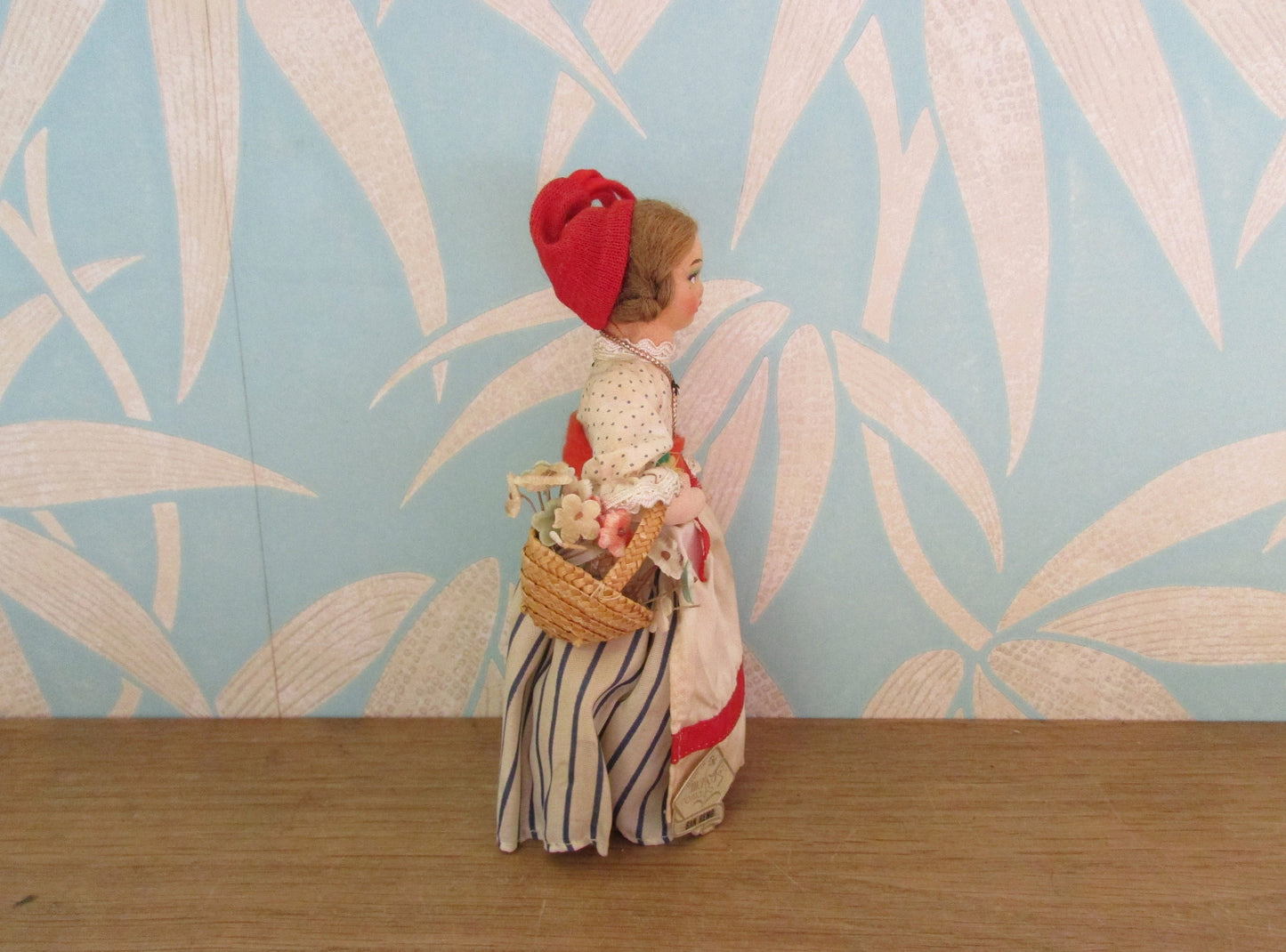 Vintage Magis Roma San Remo souvenir doll, made in Italy, original packaging