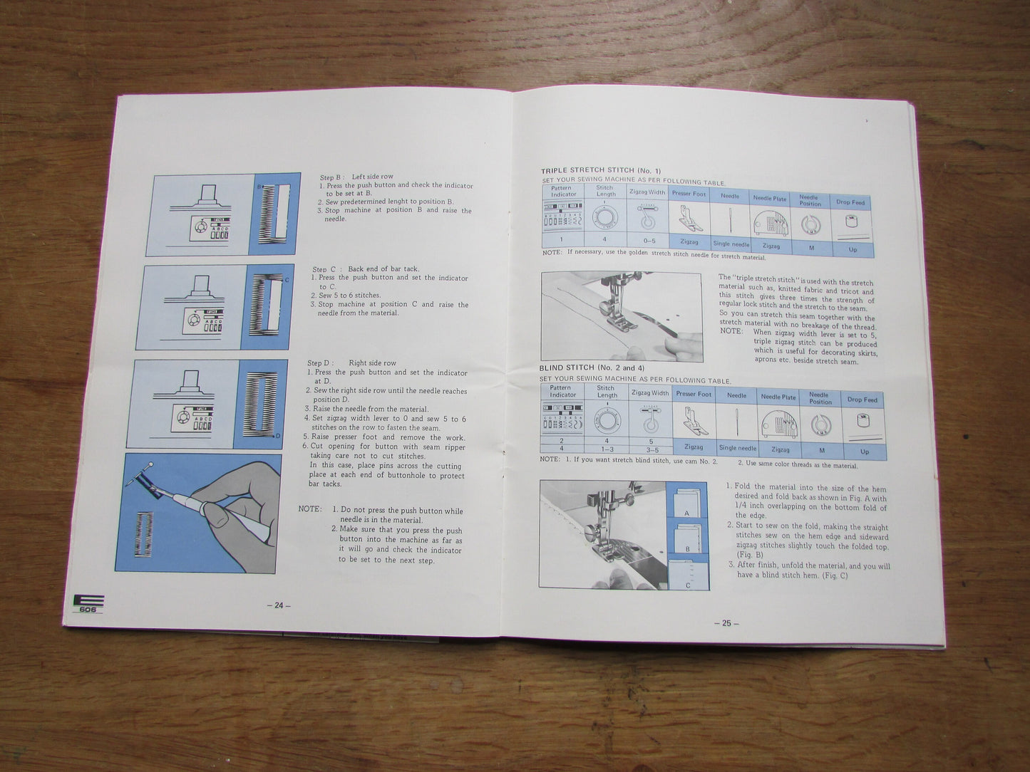 How to Use and Enjoy Your Sewing Machine E606 (Softback, 1970s)