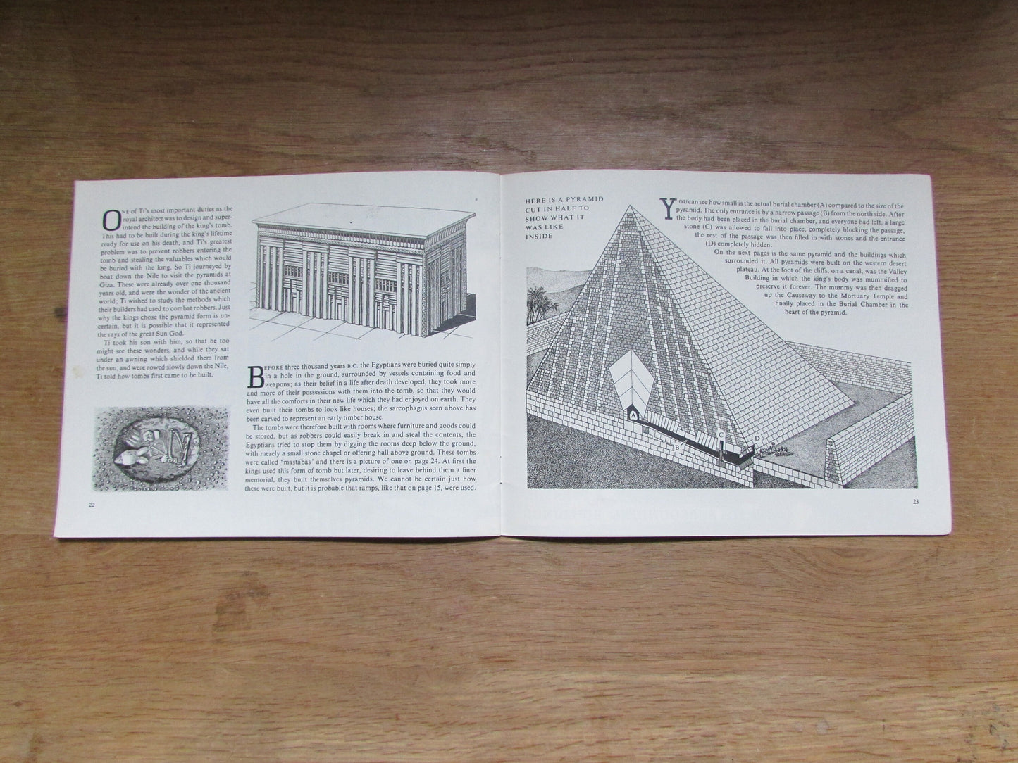 The Building of Ancient Egypt, by Helen & Richard Leacroft (Softback, 1954)