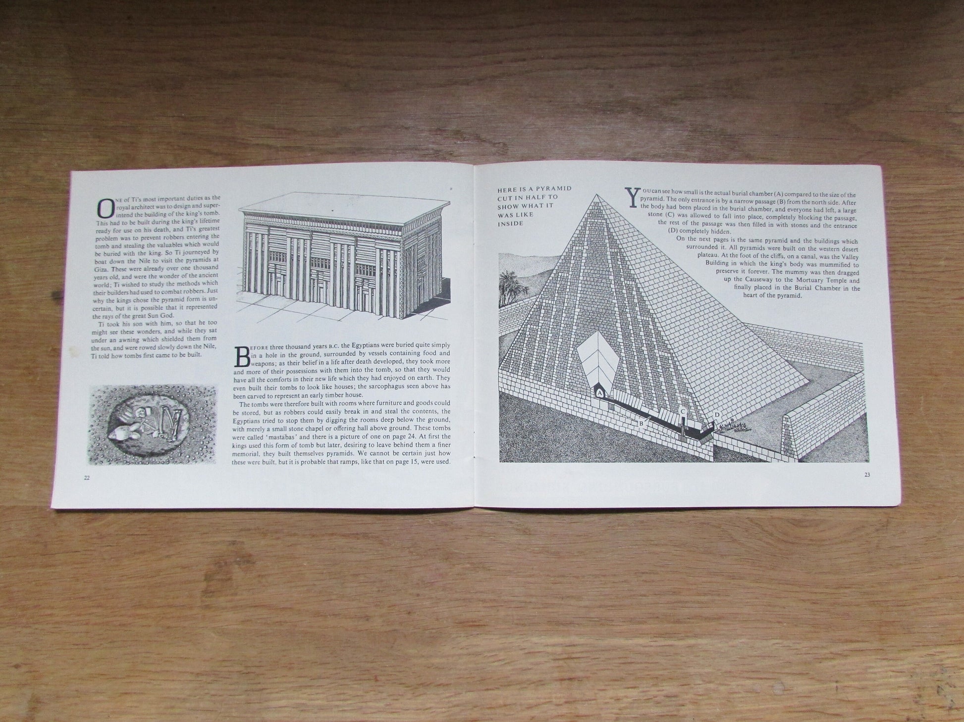 The Building of Ancient Egypt, by Helen & Richard Leacroft (Softback, 1954)