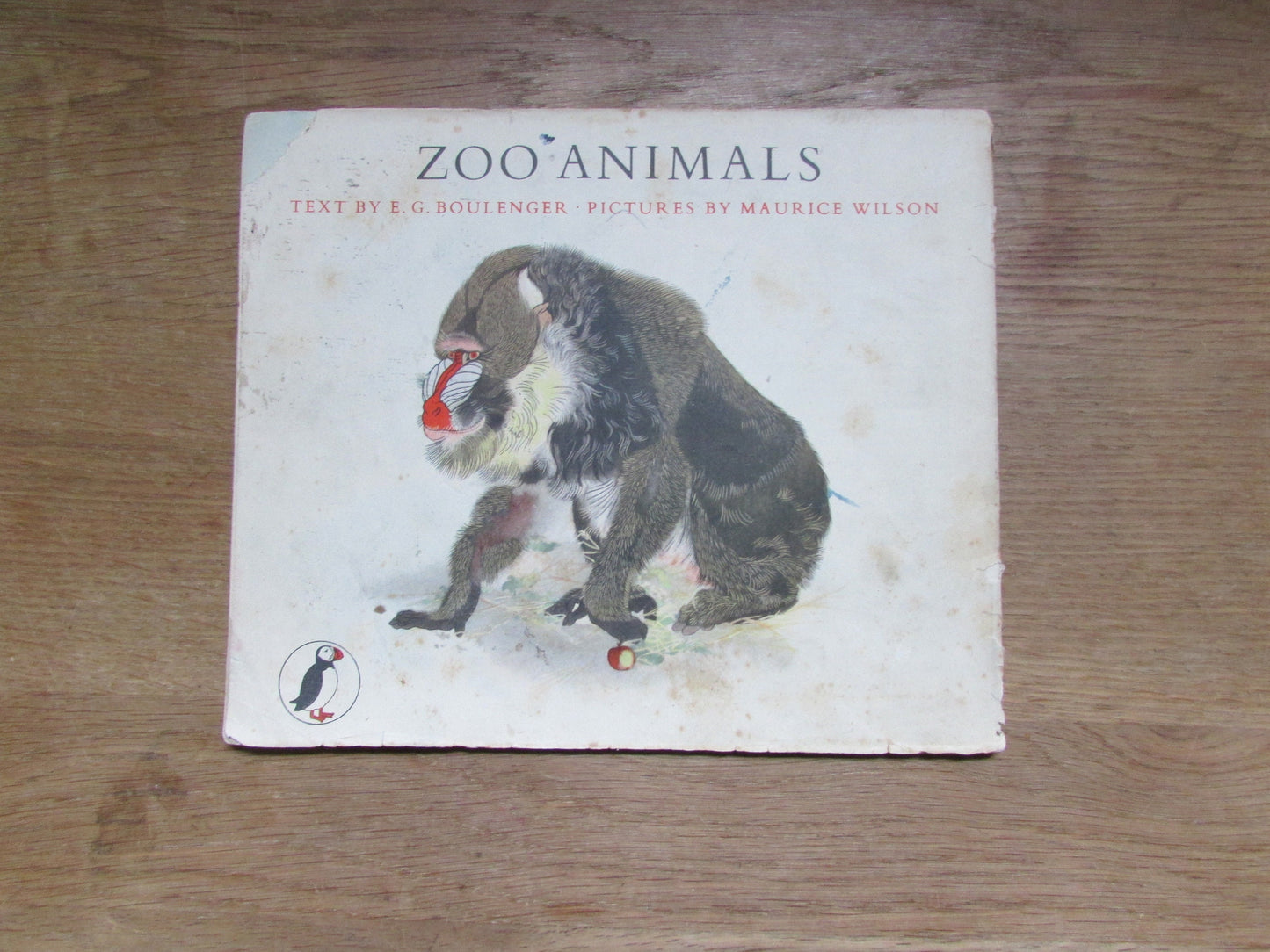 Zoo Animals, by E.G Boulenger (Softback, 1948)
