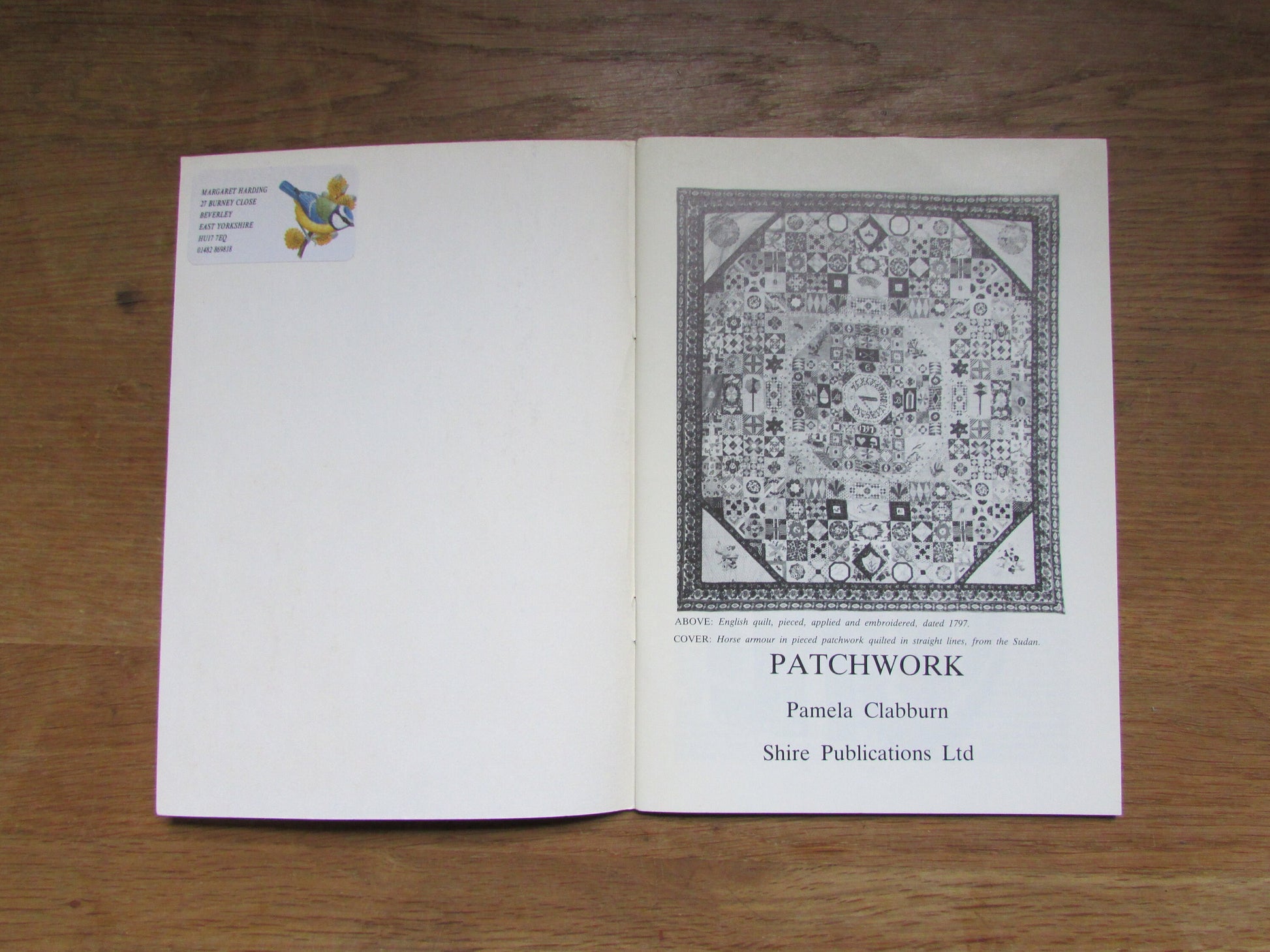 Shire Album 101: Patchwork, by Pamela Clabburn (Softback, 1983)