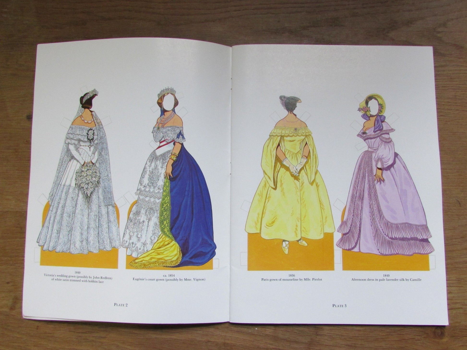 Great Fashion Designs of the Victorian Era - paper dolls in full colour, by Tom Tierney (Softback, 1987)