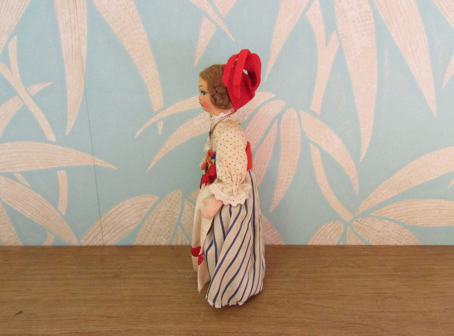 Vintage Magis Roma San Remo souvenir doll, made in Italy, original packaging