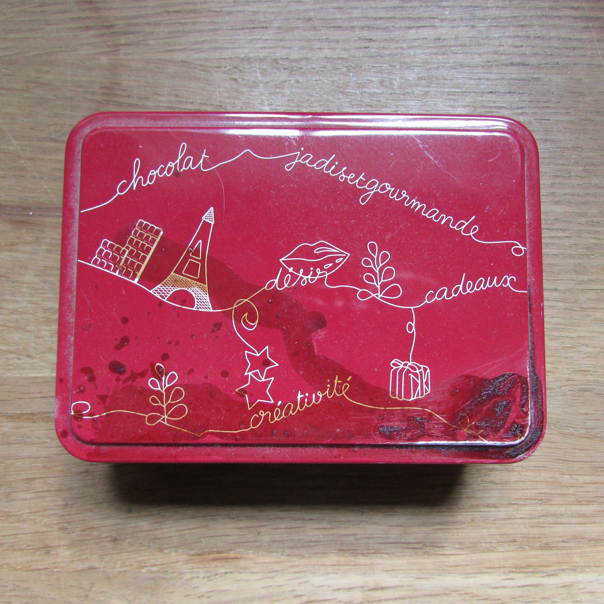 Collectable Jadis et Gourmande chocolate/candy tin