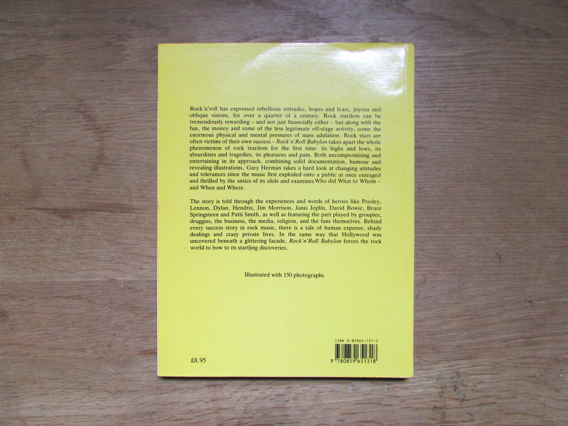 Rock 'n' Roll Babylon, by Gary Herman (Softback, 1988)