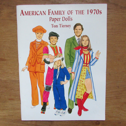 American Family of the 1970s Paper Dolls, by Tom Tierney (Softback, 2001)