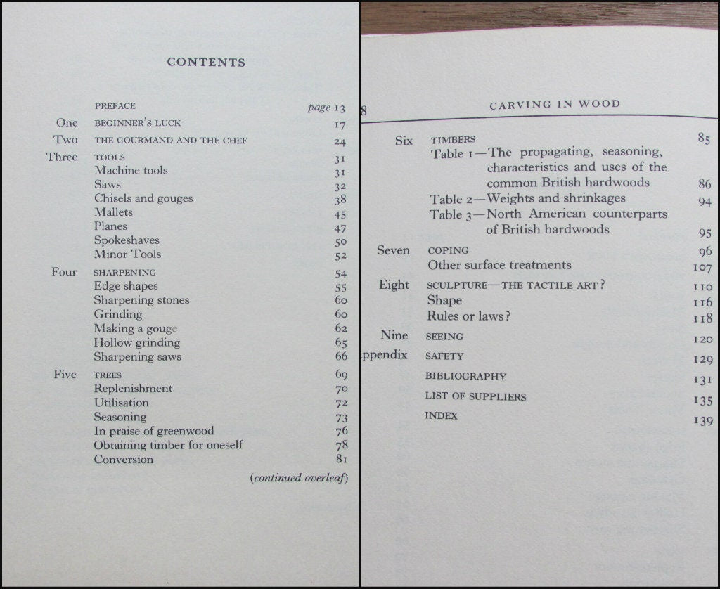 Carving in Wood: A Personal Approach to an Old Craft, by David Green (Hardback, 1981)