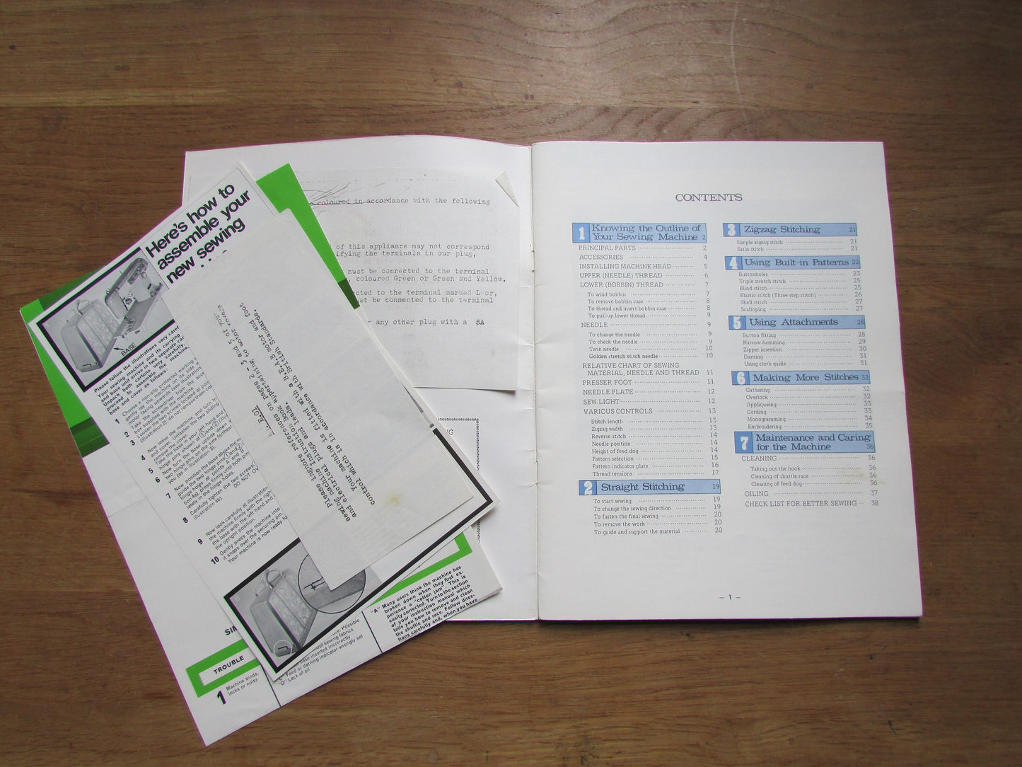 How to Use and Enjoy Your Sewing Machine E606 (Softback, 1970s)