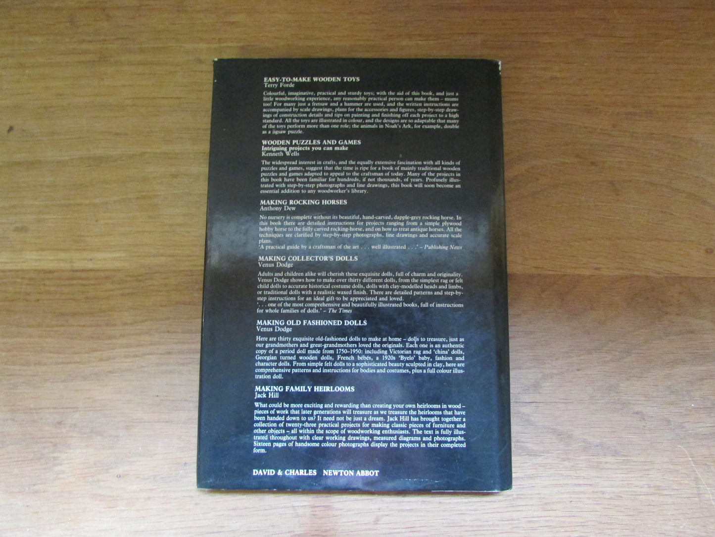 Making Moving Wooden Toys, by Anthony & Judy Peduzzi (Hardback, 1985)