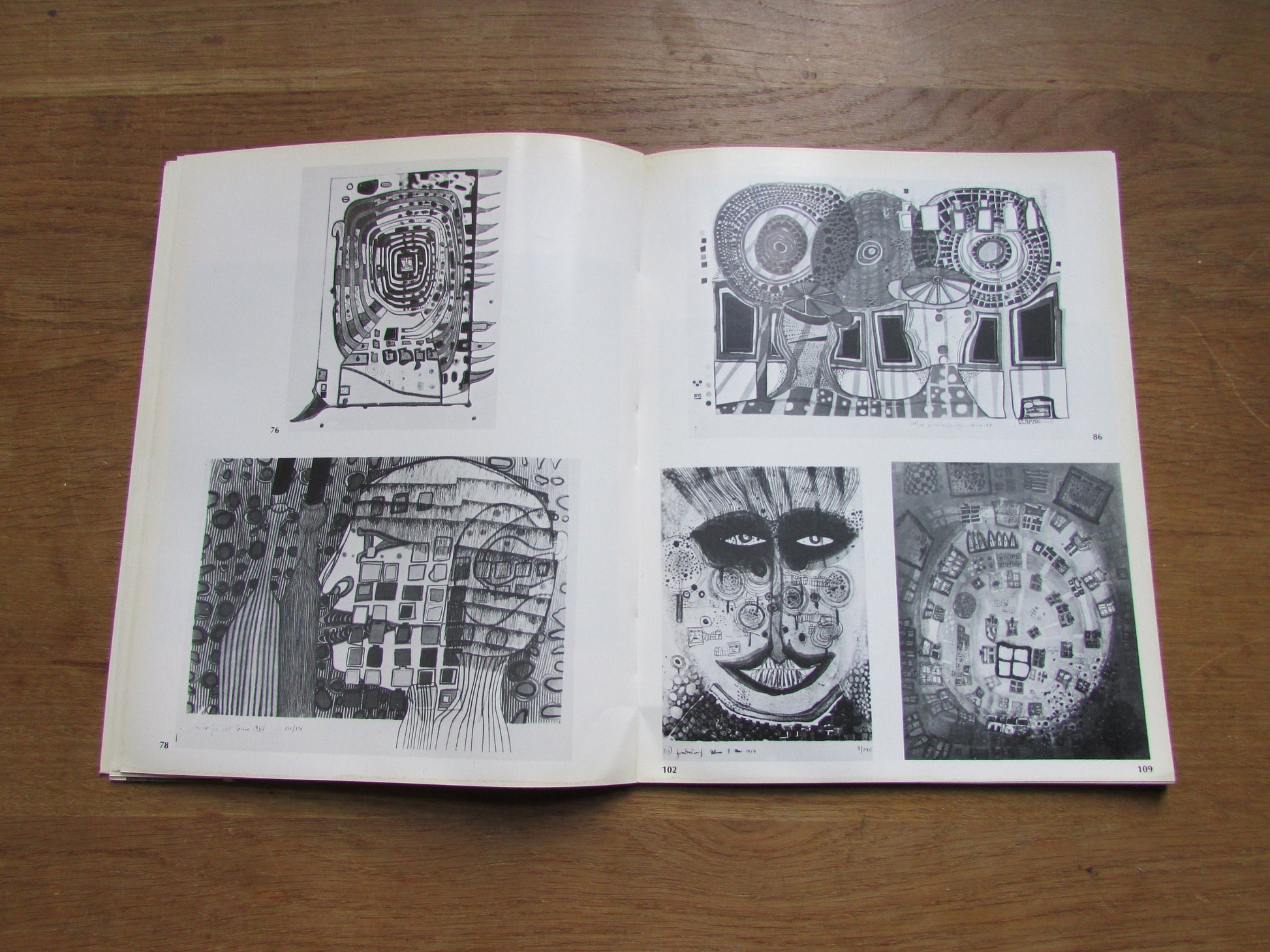 Hundertwasser. Sala de Exposiciones del Museo Español de Arte Contemporáneo (Softback, 1979)
