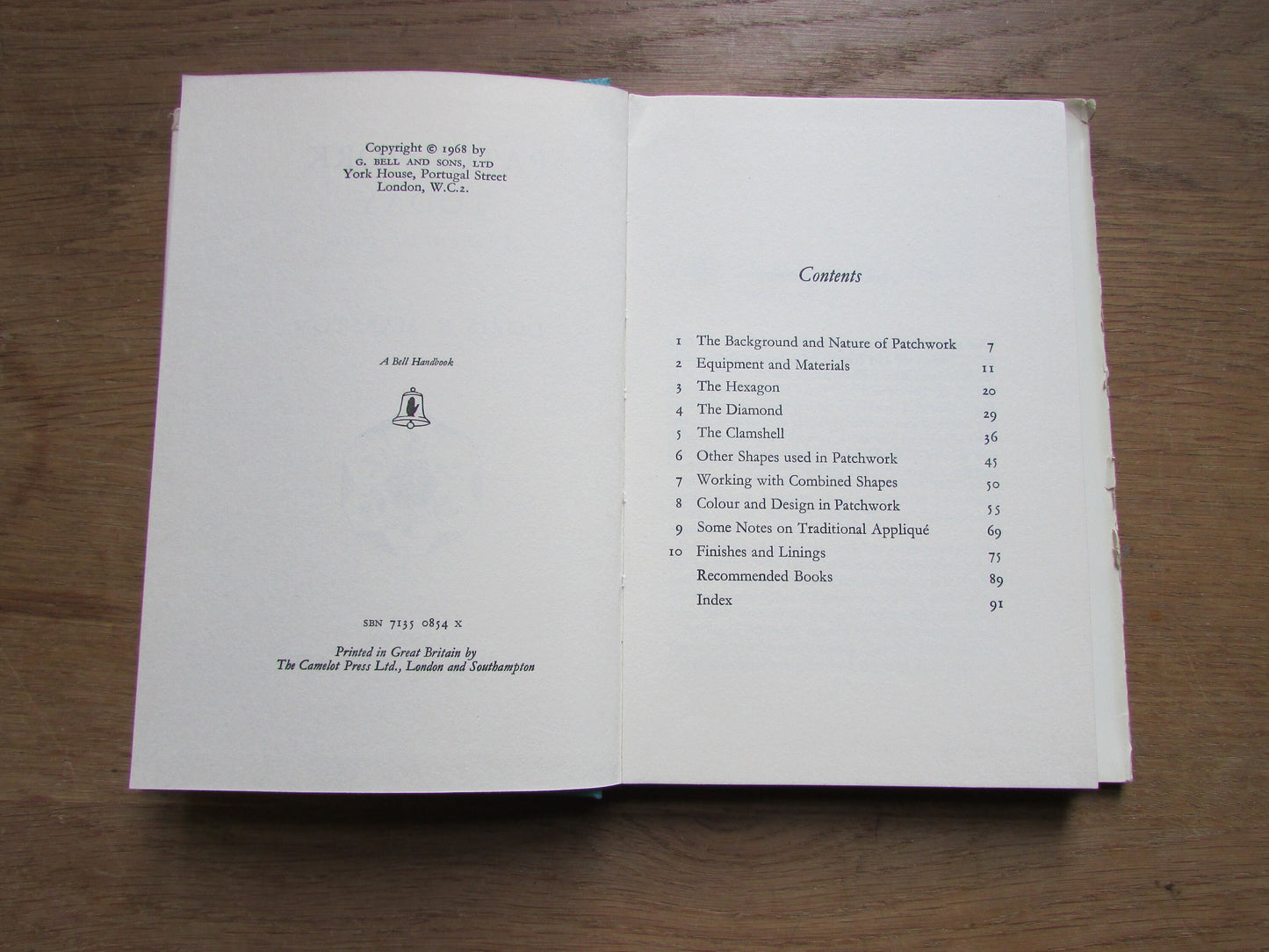 Patchwork Today: a Practical Introduction , by Doris E. Marston (Hardback, 1968)