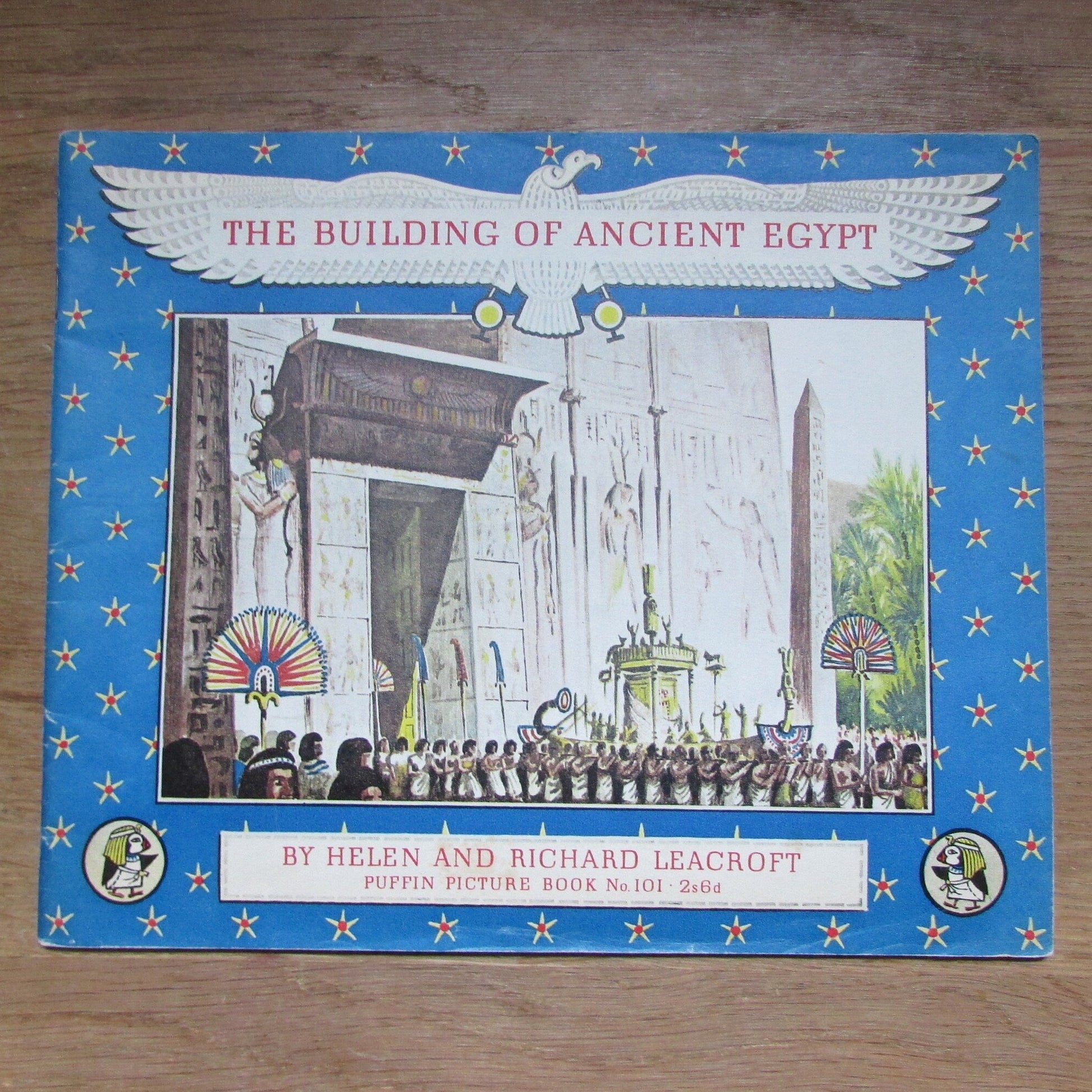 The Building of Ancient Egypt, by Helen & Richard Leacroft (Softback, 1954)
