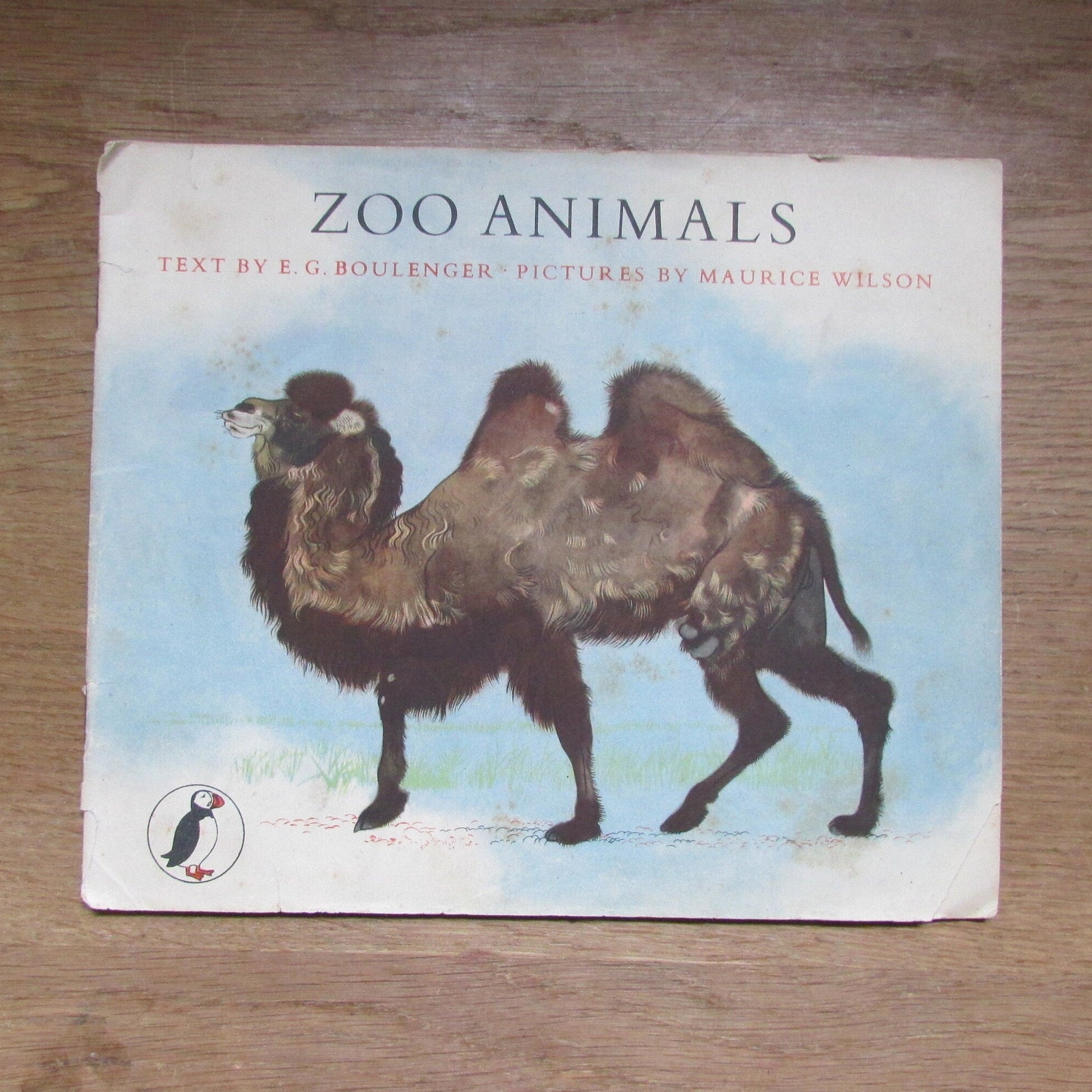 Zoo Animals, by E.G Boulenger (Softback, 1948)