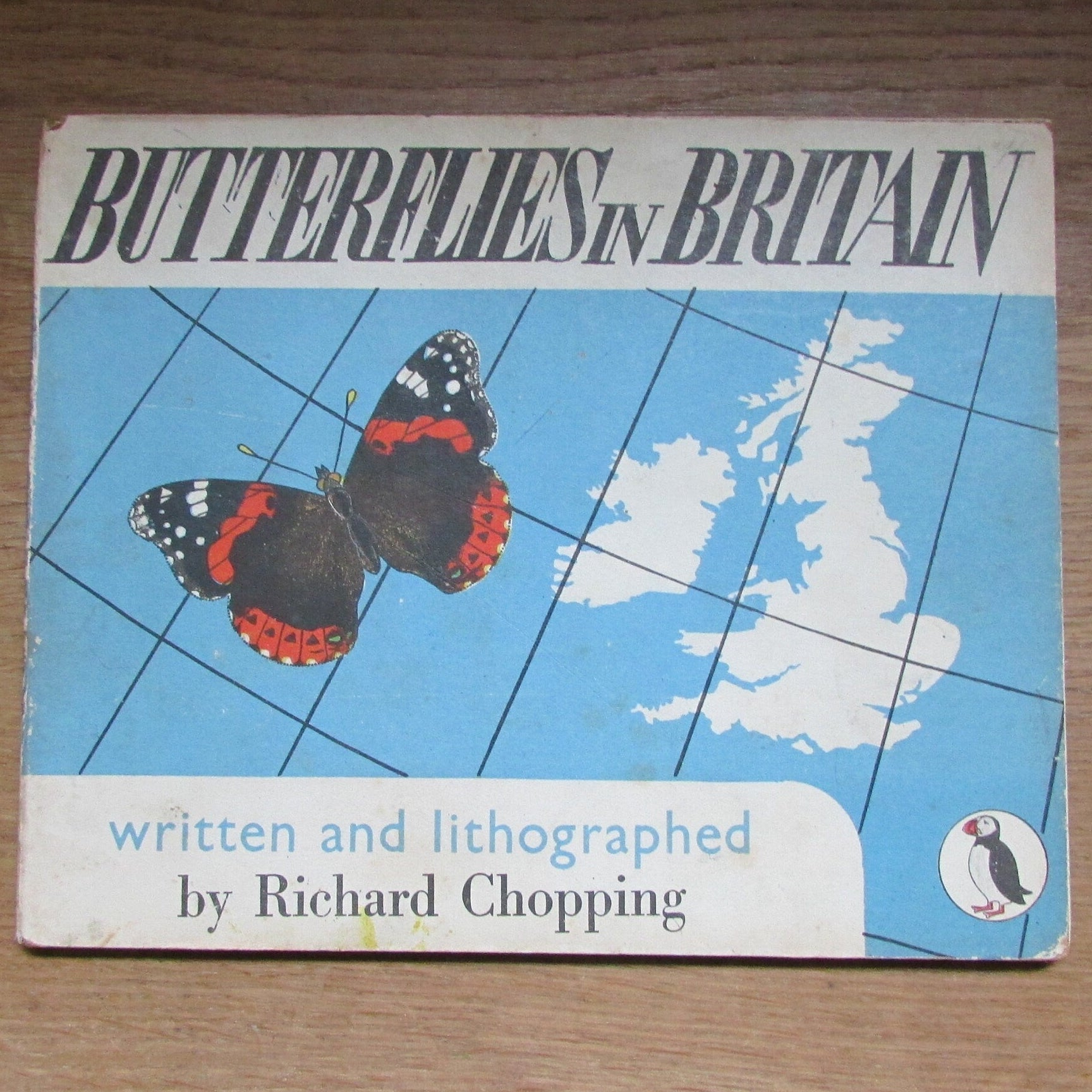 Butterflies in Britain, by Richard Chopping (Hardback, 1940s)