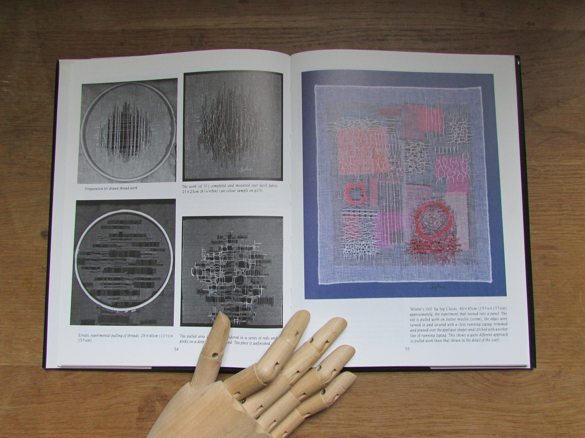The New Machine Embroidery, by Joy Clucas (Hardback, 1987)