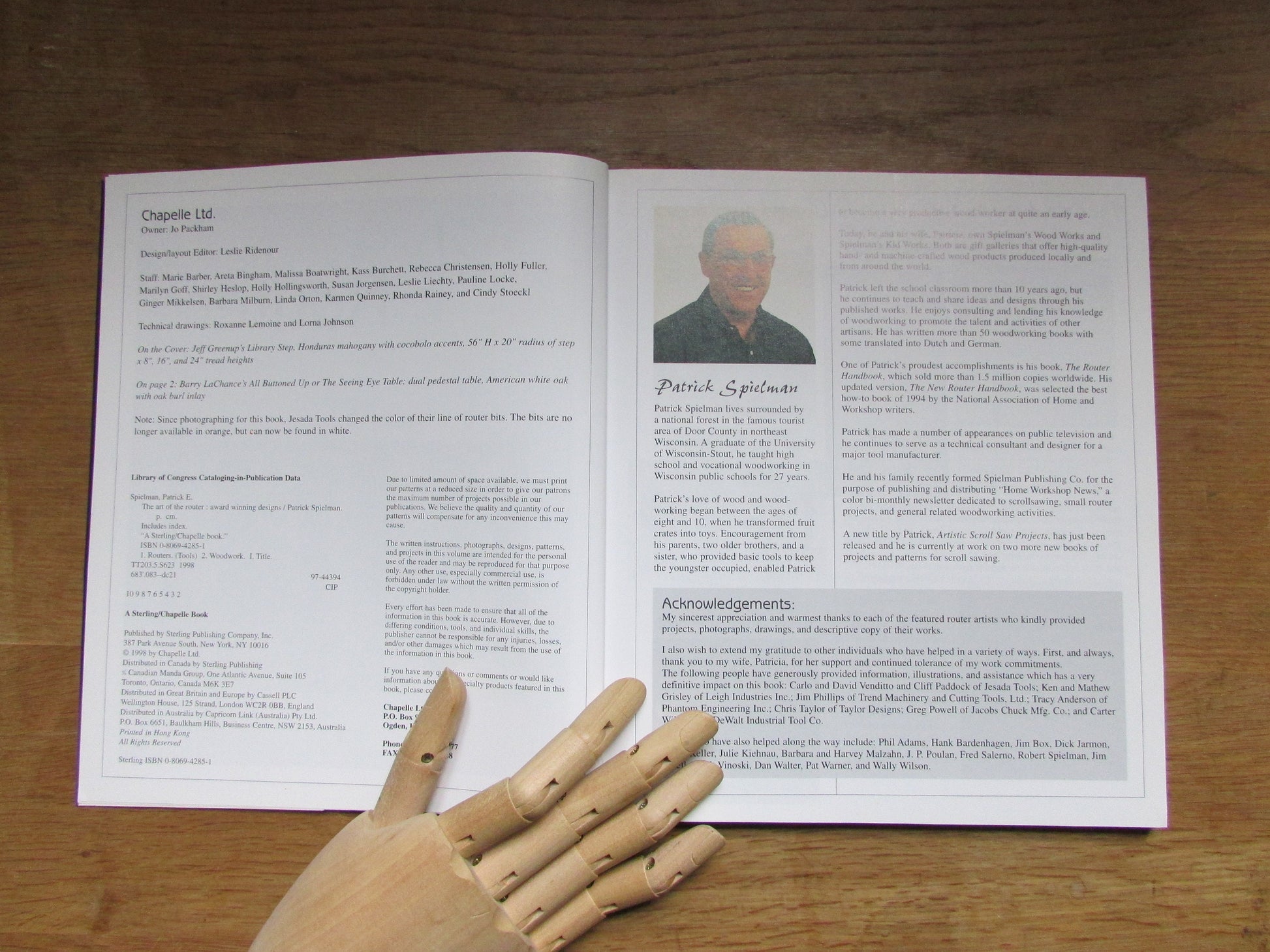 The Art of The Router, by Patrick Spielman (Softback, 1998)