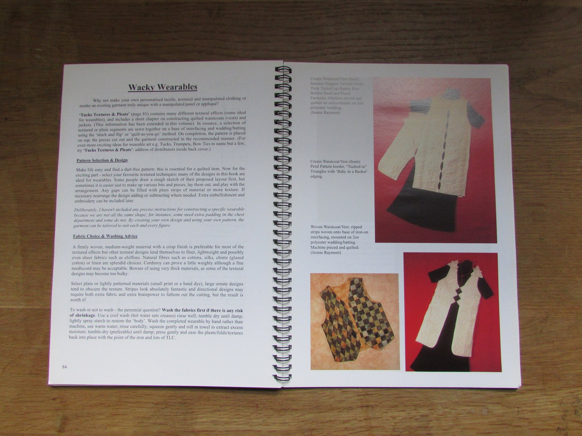 Tinkering with Texture: Wacky Wearables & Wallhangings, by Jennie Rayment (Softback, 2002)
