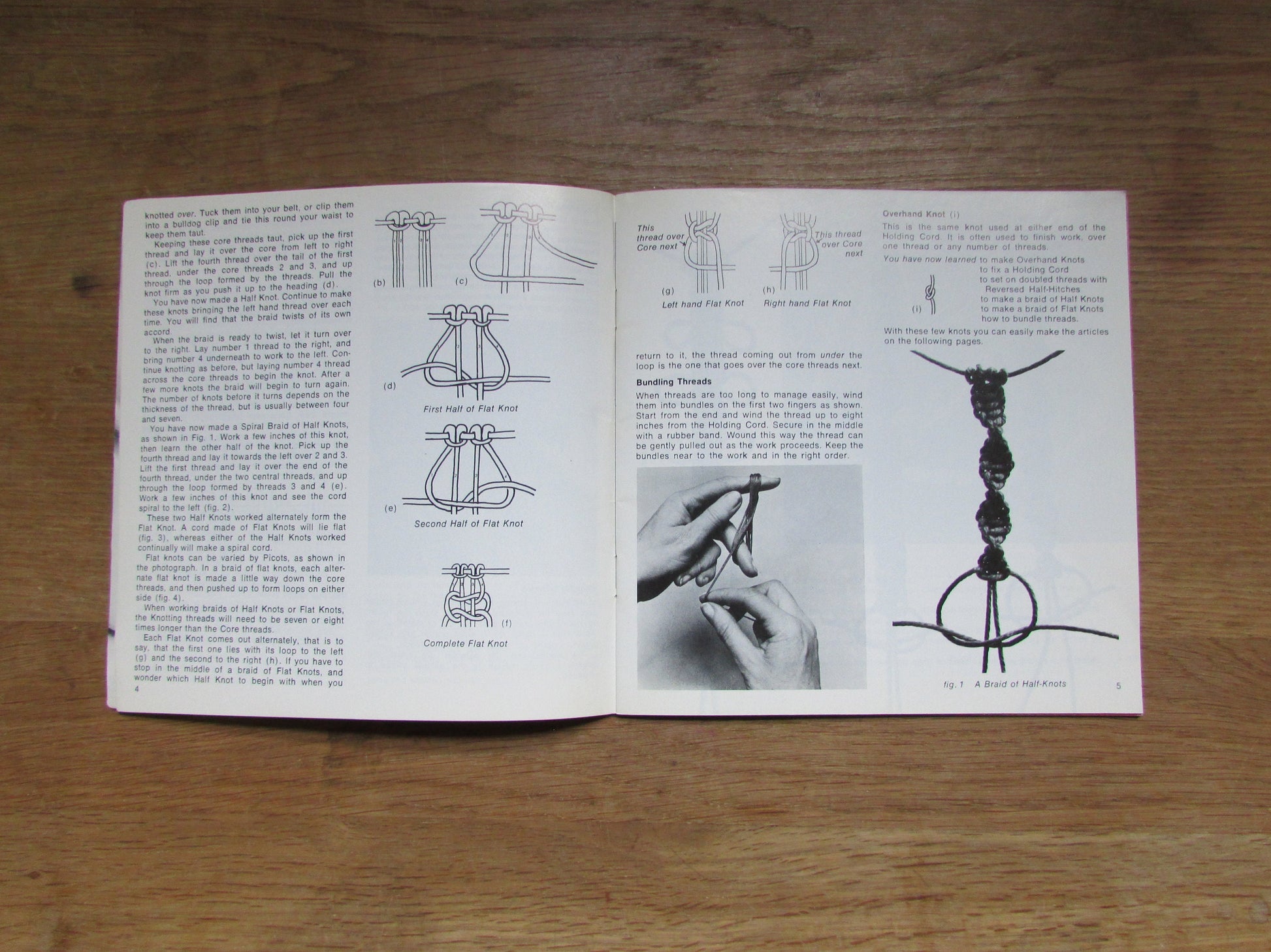 Leisure Crafts No.35: Macramé 1, by Kit Pyman (Softback, 1975)