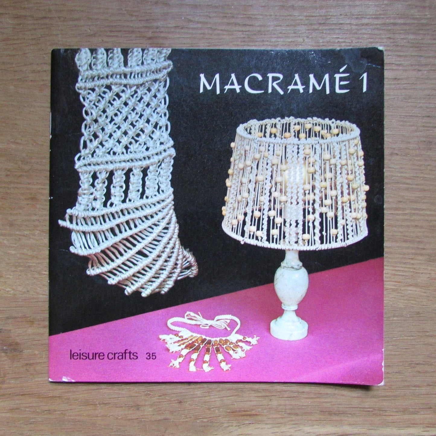 Leisure Crafts No.35: Macramé 1, by Kit Pyman (Softback, 1975)