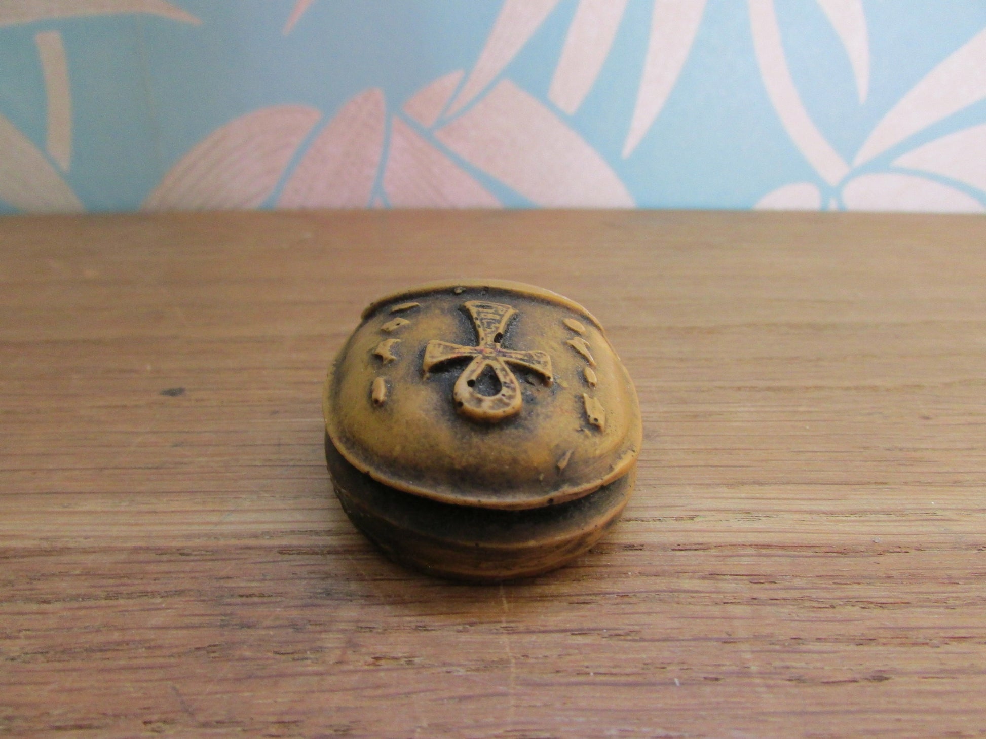 Vintage Egyptian resin carved scarab