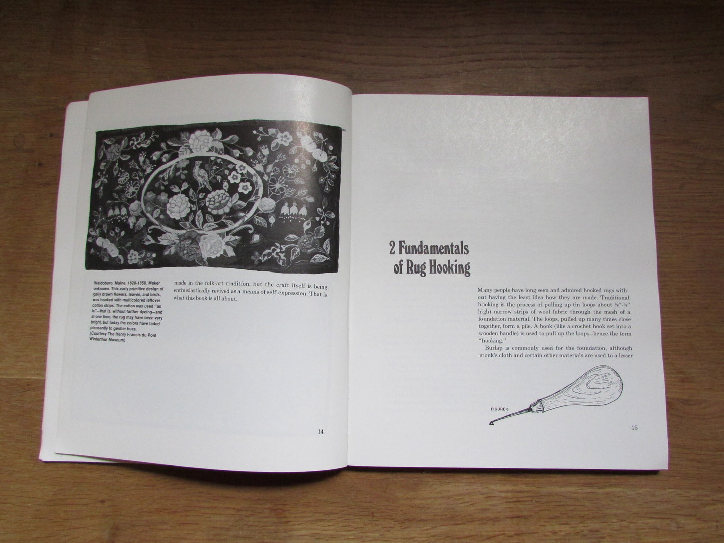 The Complete Rug Hooker: a guide to the craft, by Joan Moshimer (Softback, 1979)