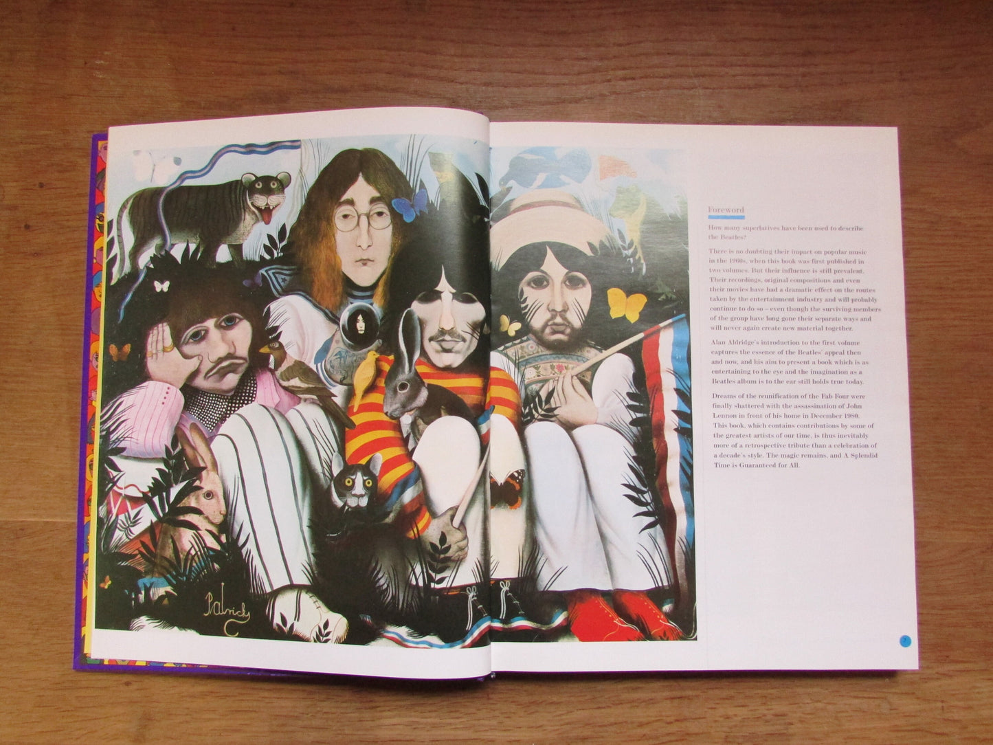 The Beatles Illustrated Lyrics, by Alan Aldridge (Hardback, 1998)