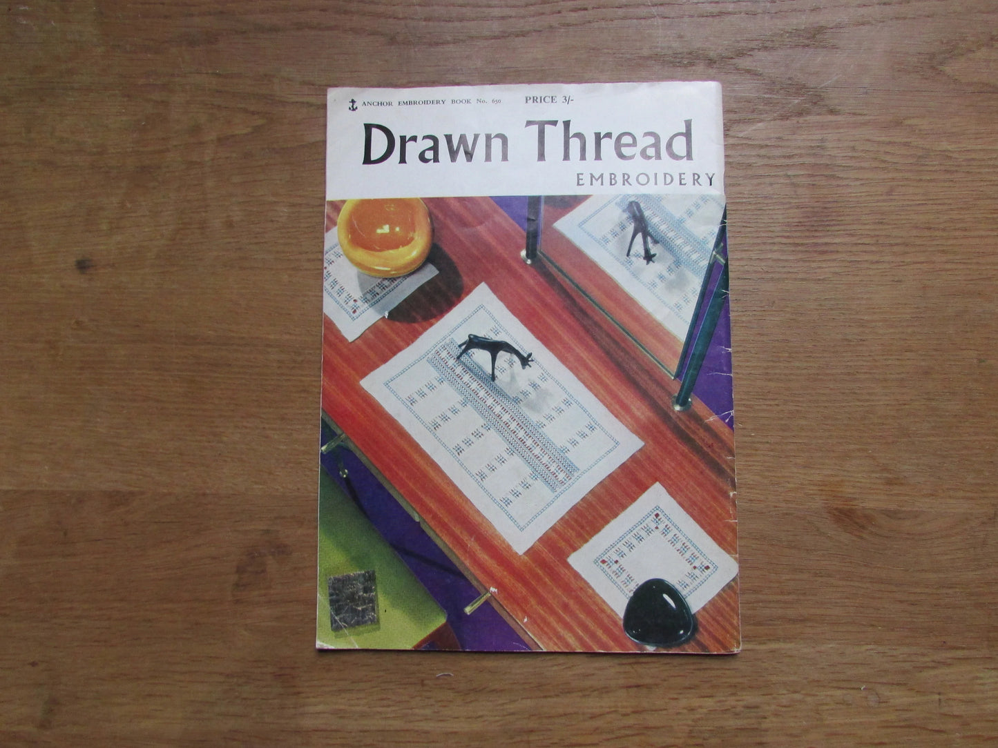 1965 Anchor Drawn Thread Embroidery Book No.650