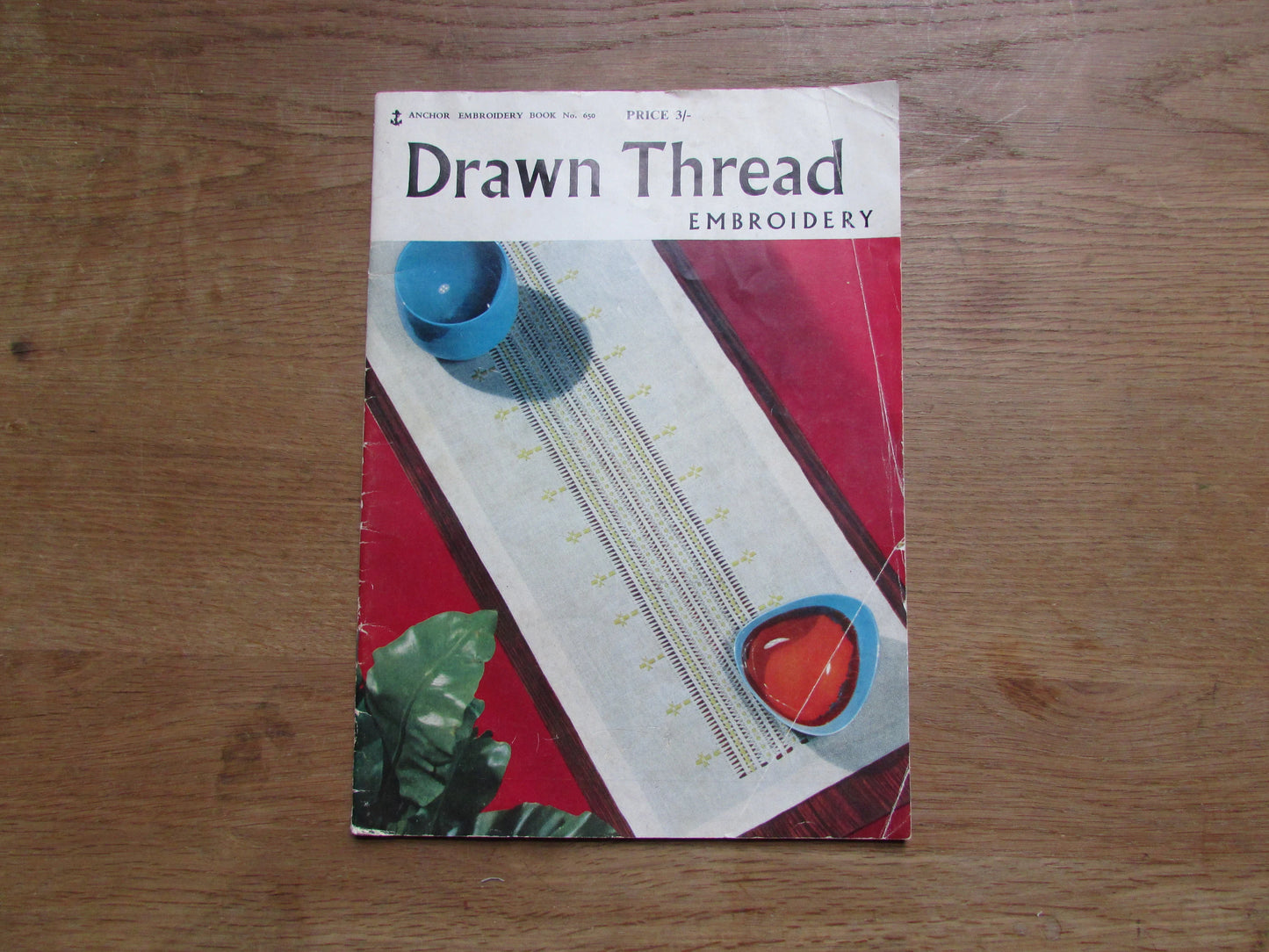 1965 Anchor Drawn Thread Embroidery Book No.650