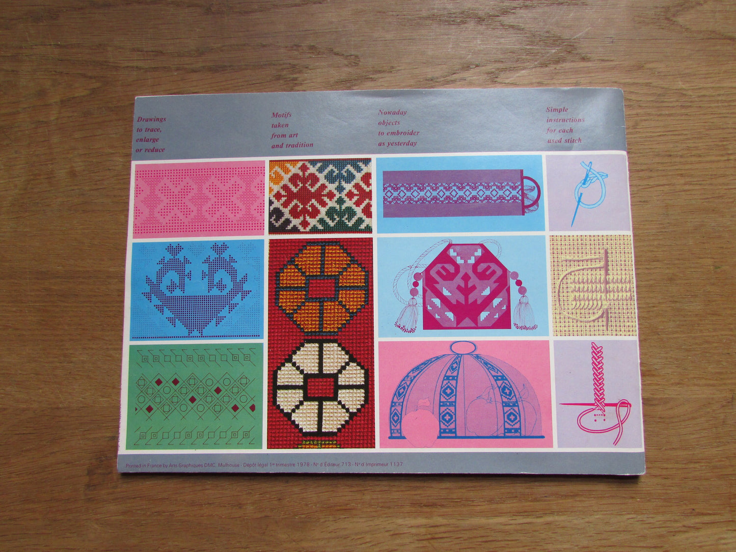 Central Asian Embroideries: a journey through embroidery, by T.H De Dillmont (Softback, 1978)