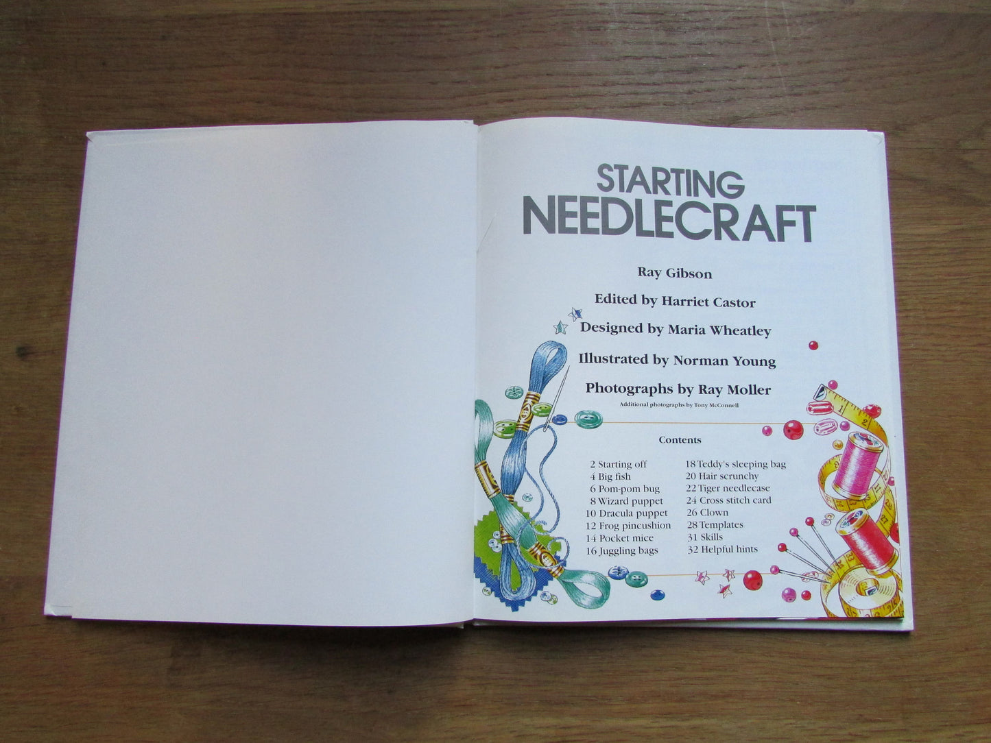 Usborne First Skills: Starting Needlecraft, by Harriet Castor (Hardback, 1994)