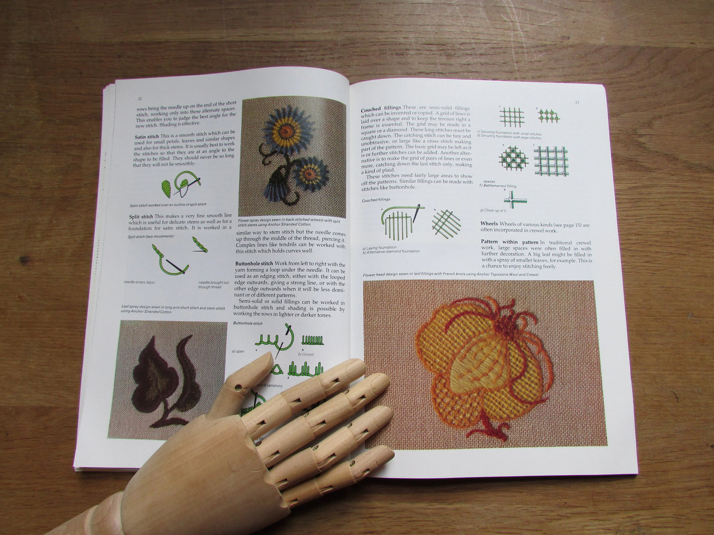 The Harmony Guide to Decorative Needlecraft, by Kit Pyman, & Carole Edwards (Softback, 1984)