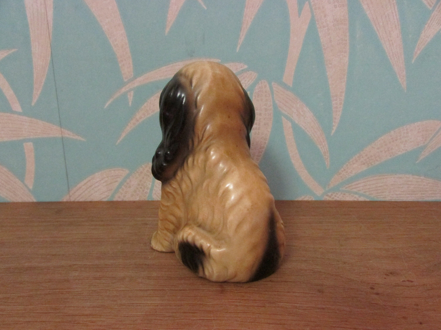 circa 1960s Norleans ceramic spaniel figurine, made in Japan