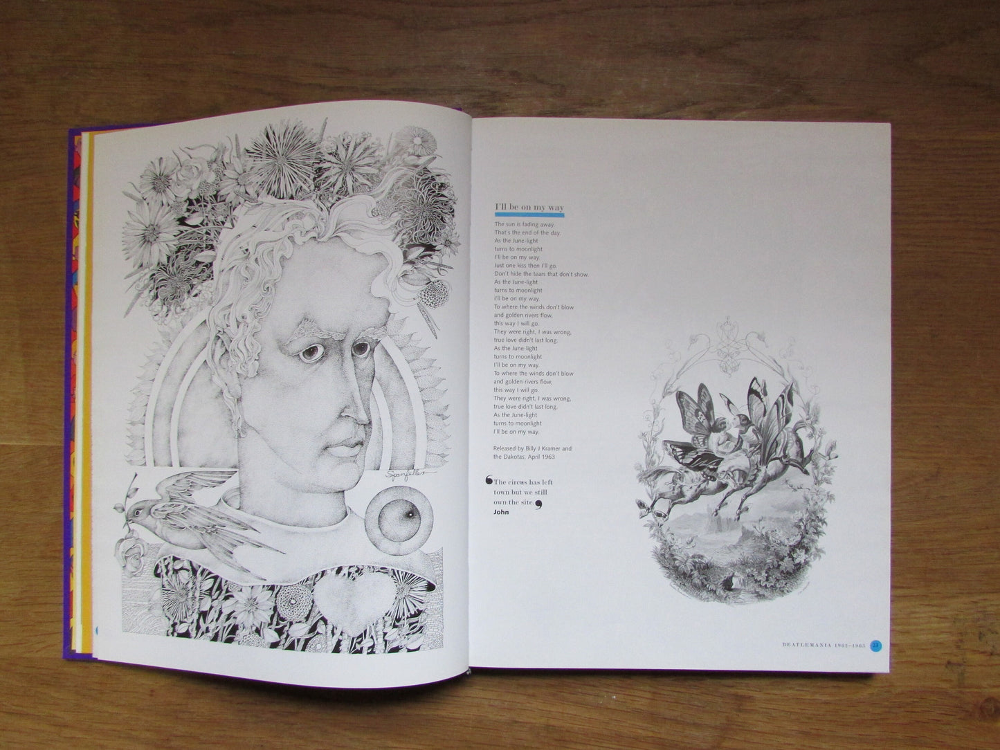 The Beatles Illustrated Lyrics, by Alan Aldridge (Hardback, 1998)