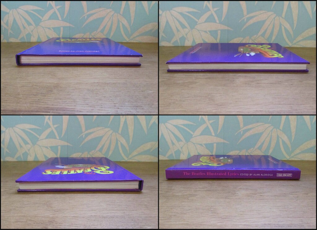 The Beatles Illustrated Lyrics, by Alan Aldridge (Hardback, 1998)