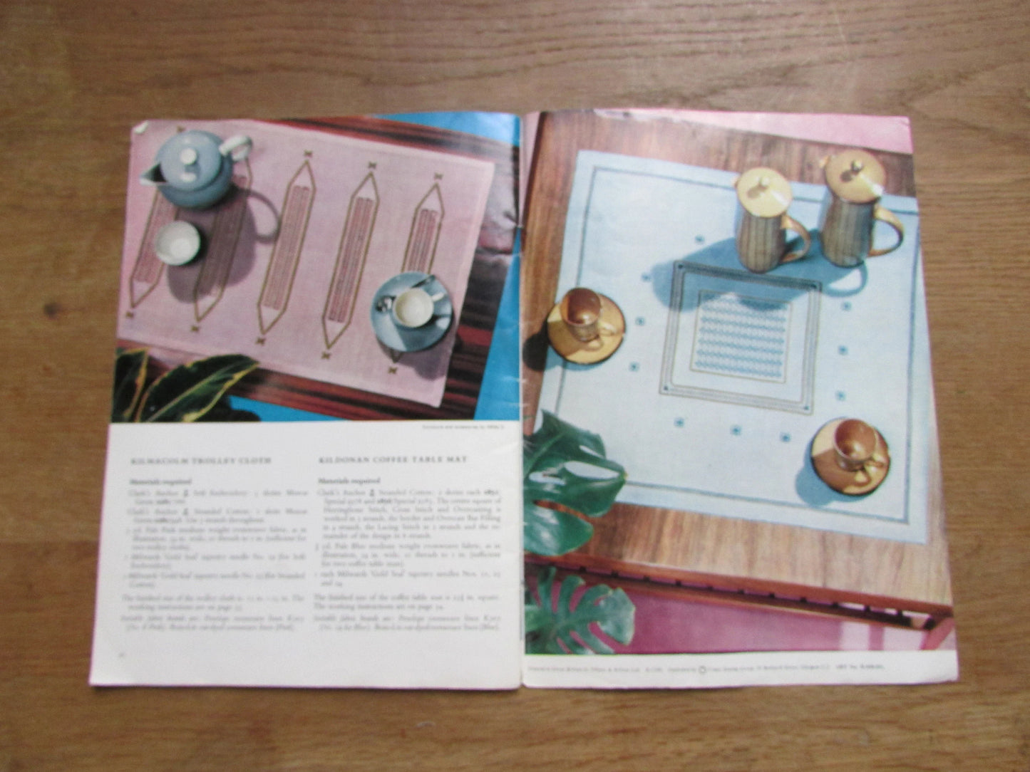 1965 Anchor Drawn Thread Embroidery Book No.650