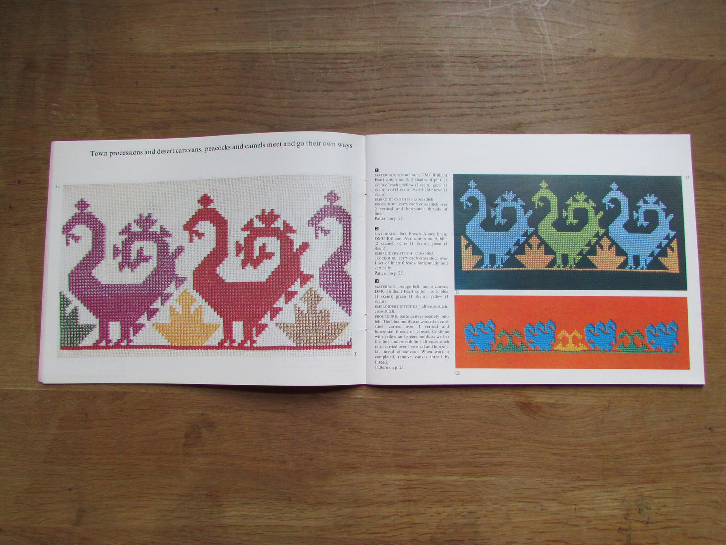 Central Asian Embroideries: a journey through embroidery, by T.H De Dillmont (Softback, 1978)