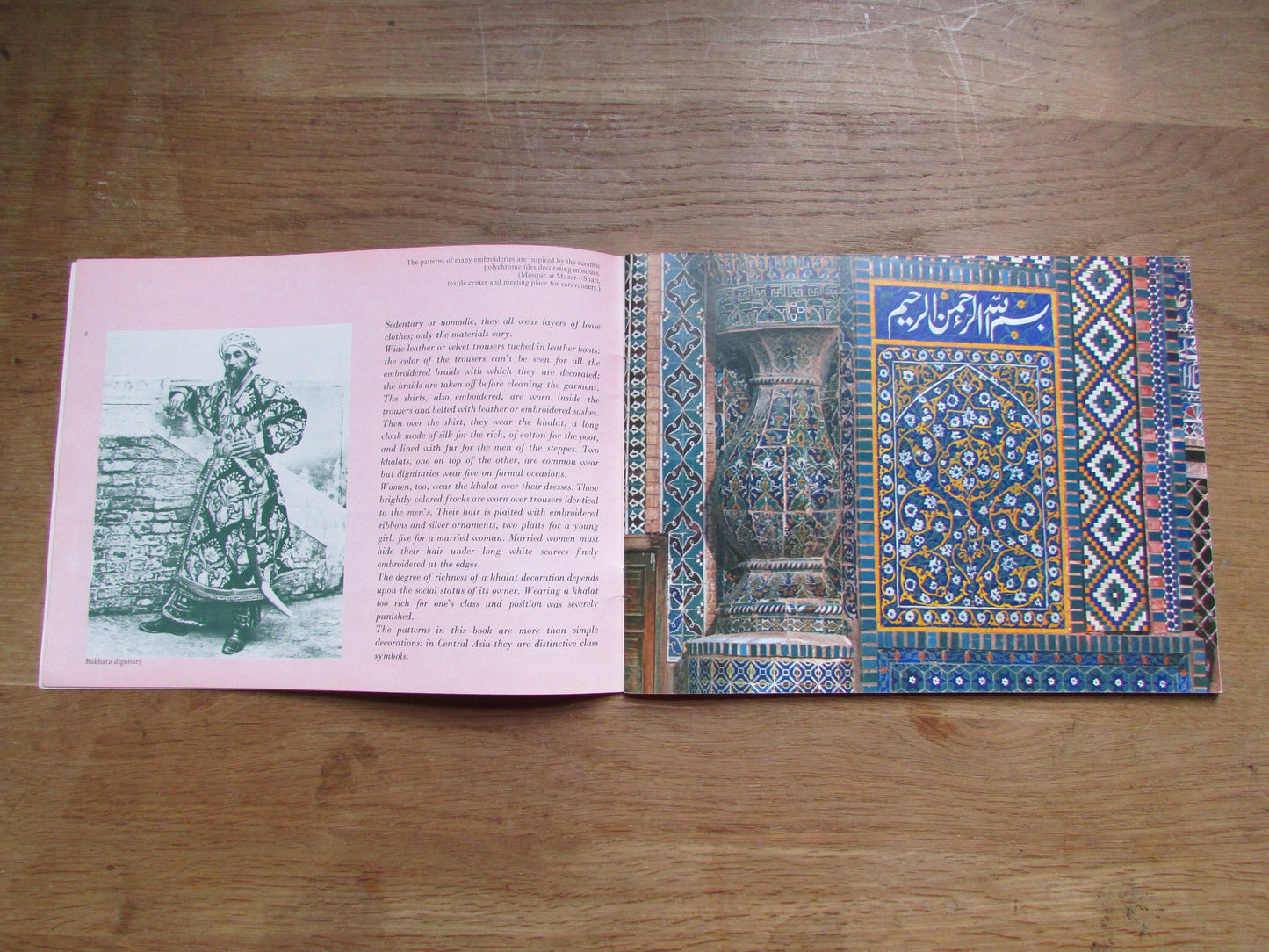 Central Asian Embroideries: a journey through embroidery, by T.H De Dillmont (Softback, 1978)