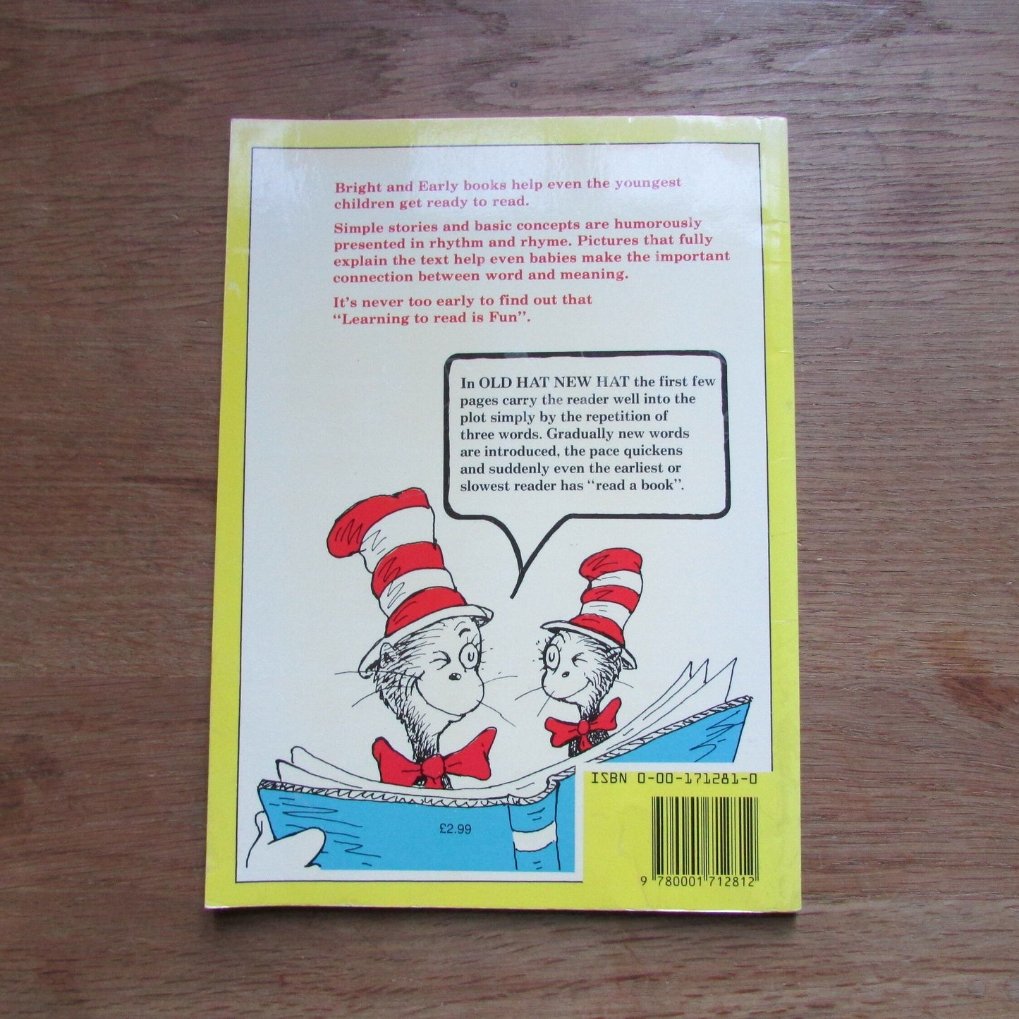 Old Hat New Hat, by Stan & Jan Berenstain (Softback, 1971)