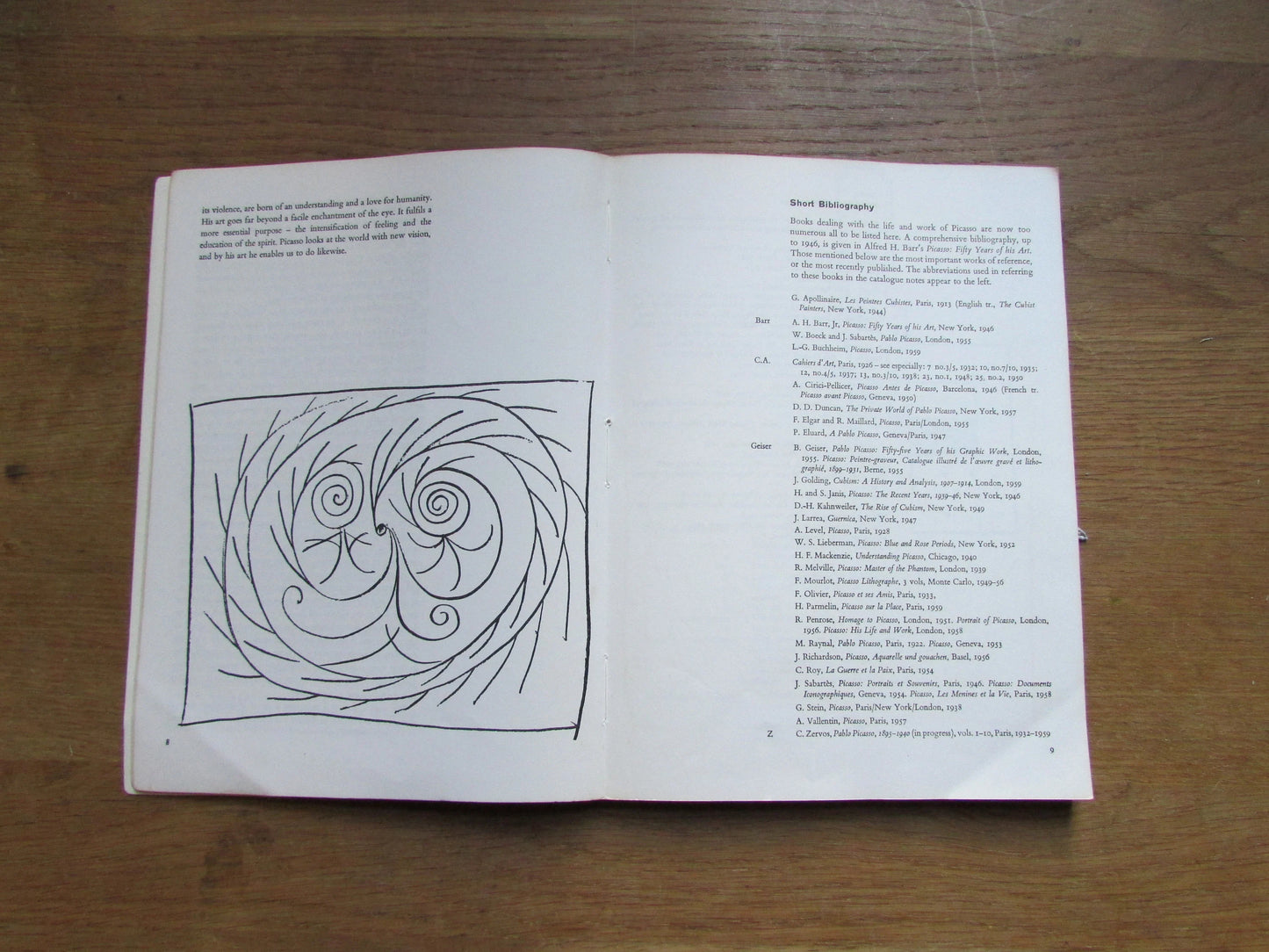 Picasso: The Arts Council of Great Britain (Softback, 1960)