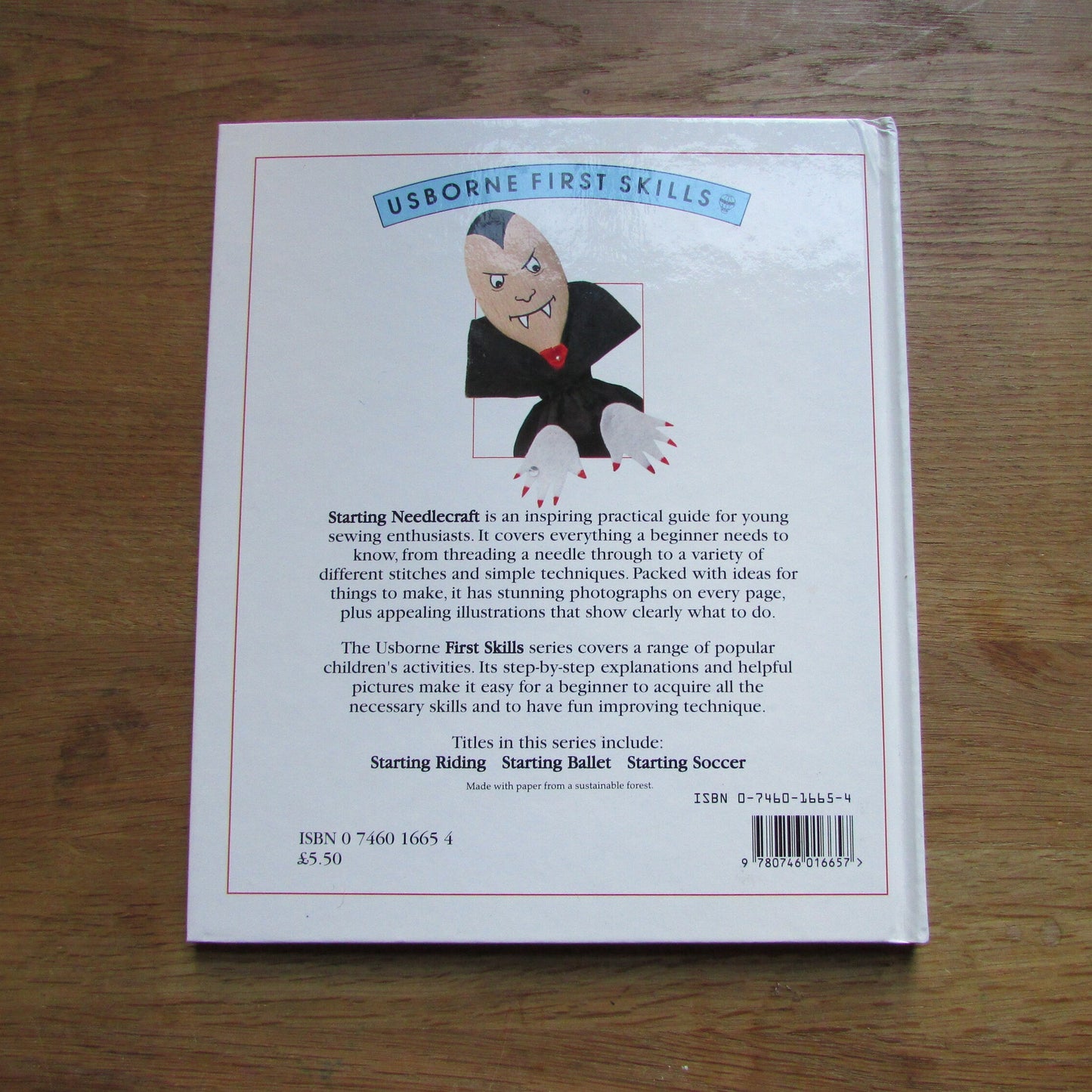 Usborne First Skills: Starting Needlecraft, by Harriet Castor (Hardback, 1994)