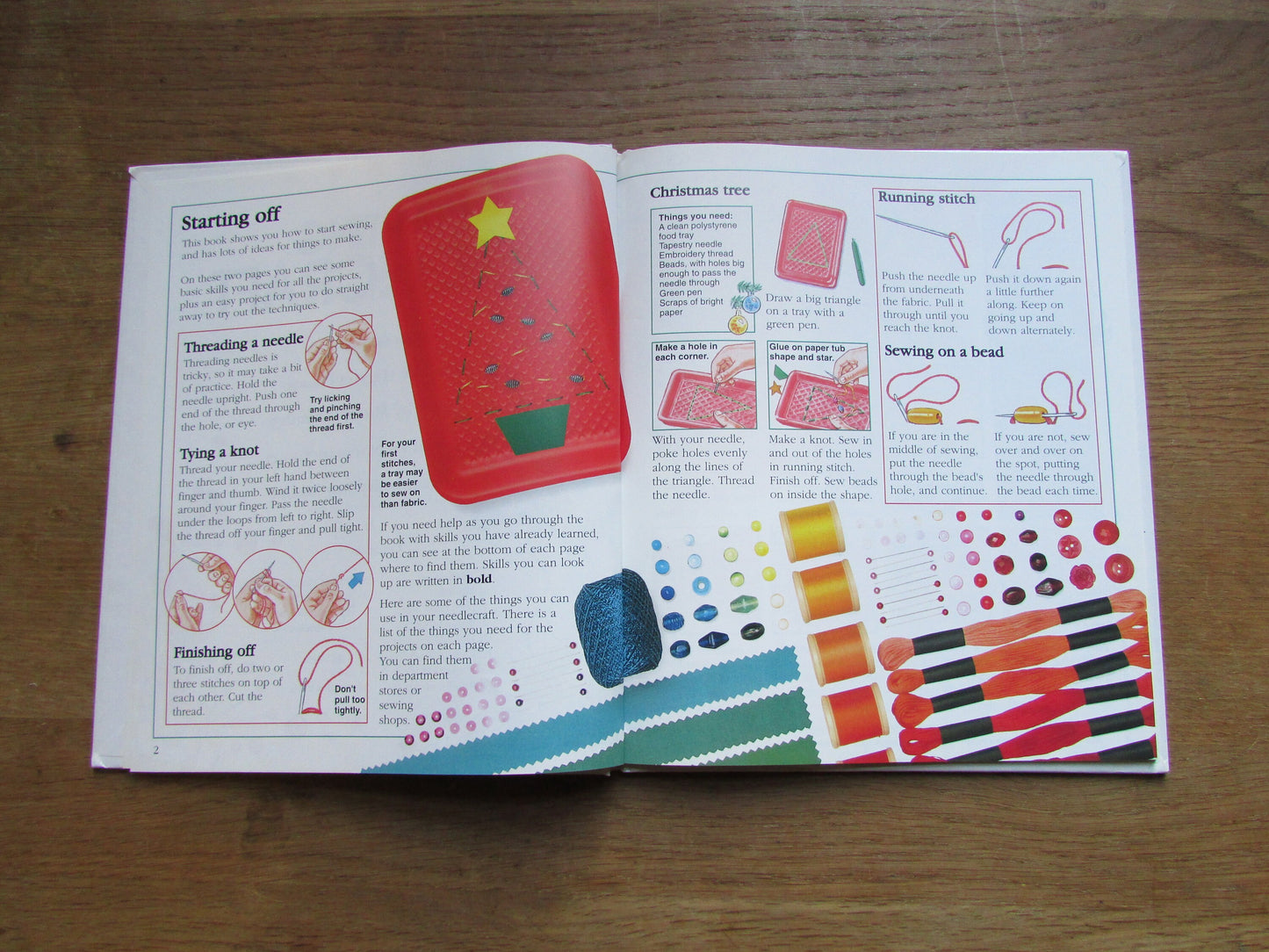 Usborne First Skills: Starting Needlecraft, by Harriet Castor (Hardback, 1994)