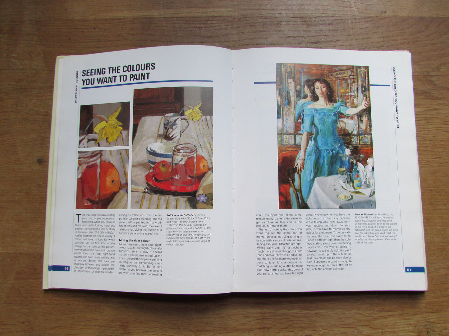 Choosing & Mixing Colours for Painting, by Jeremy Galton (Hardback, 1988)