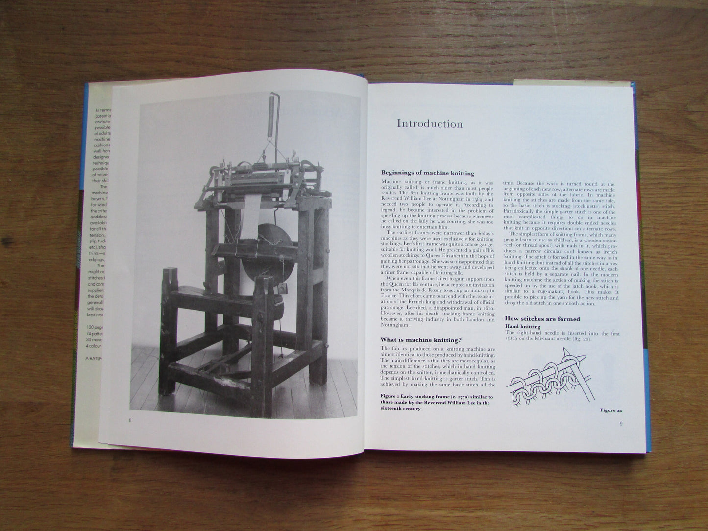 The Book of Machine Knitting, by David Holbourne (Hardback, 1984)