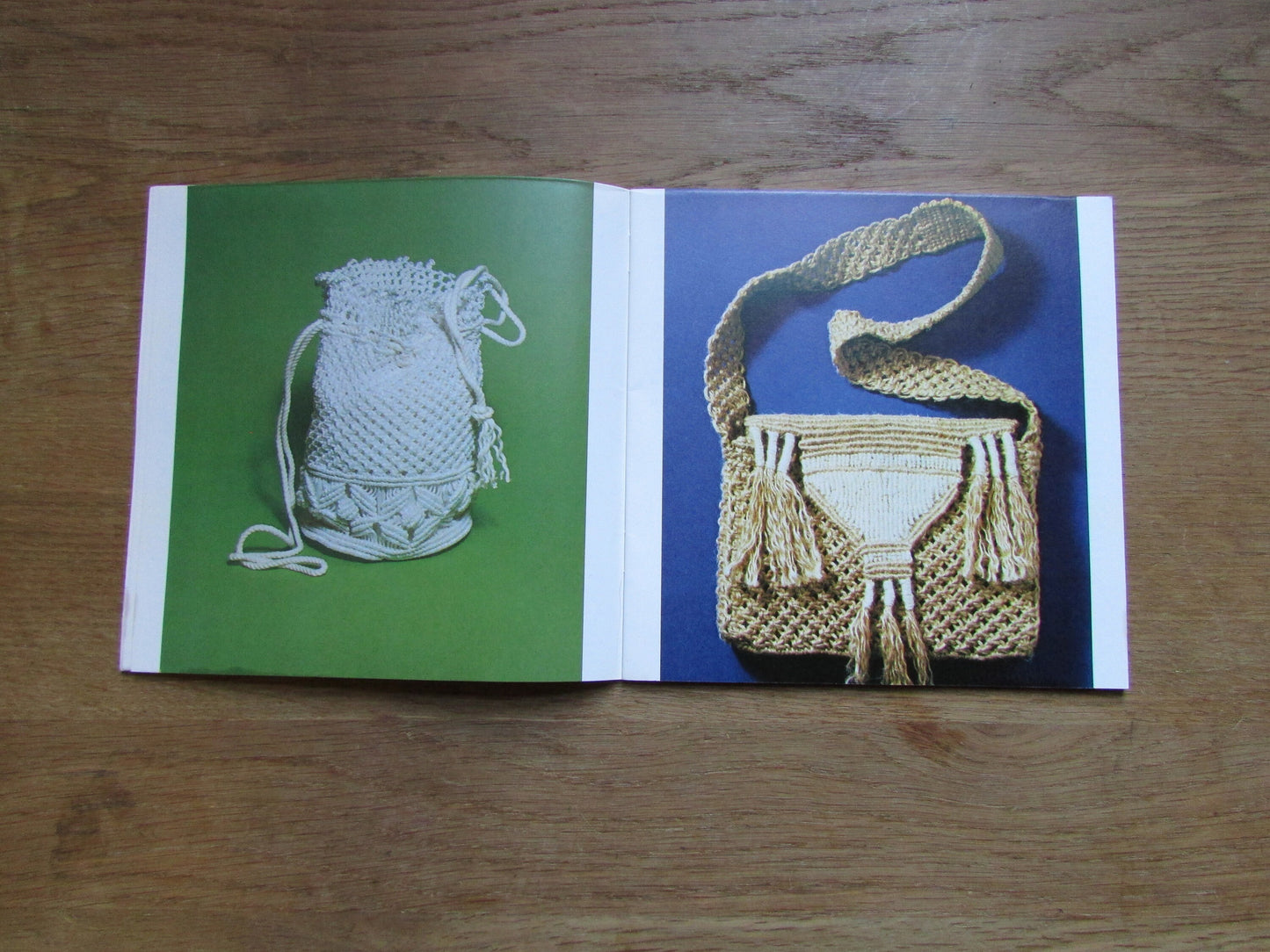 Leisure Crafts No.76: Macrame Bags & Belts, by Kit Pyman, and Jan Messent (Softback, 1979)